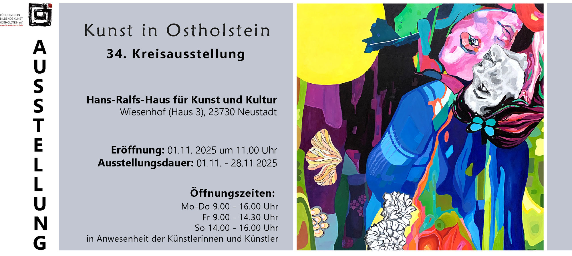 34. Kreisausstellung vom Förderverein Bildende Kunst Ostholstein