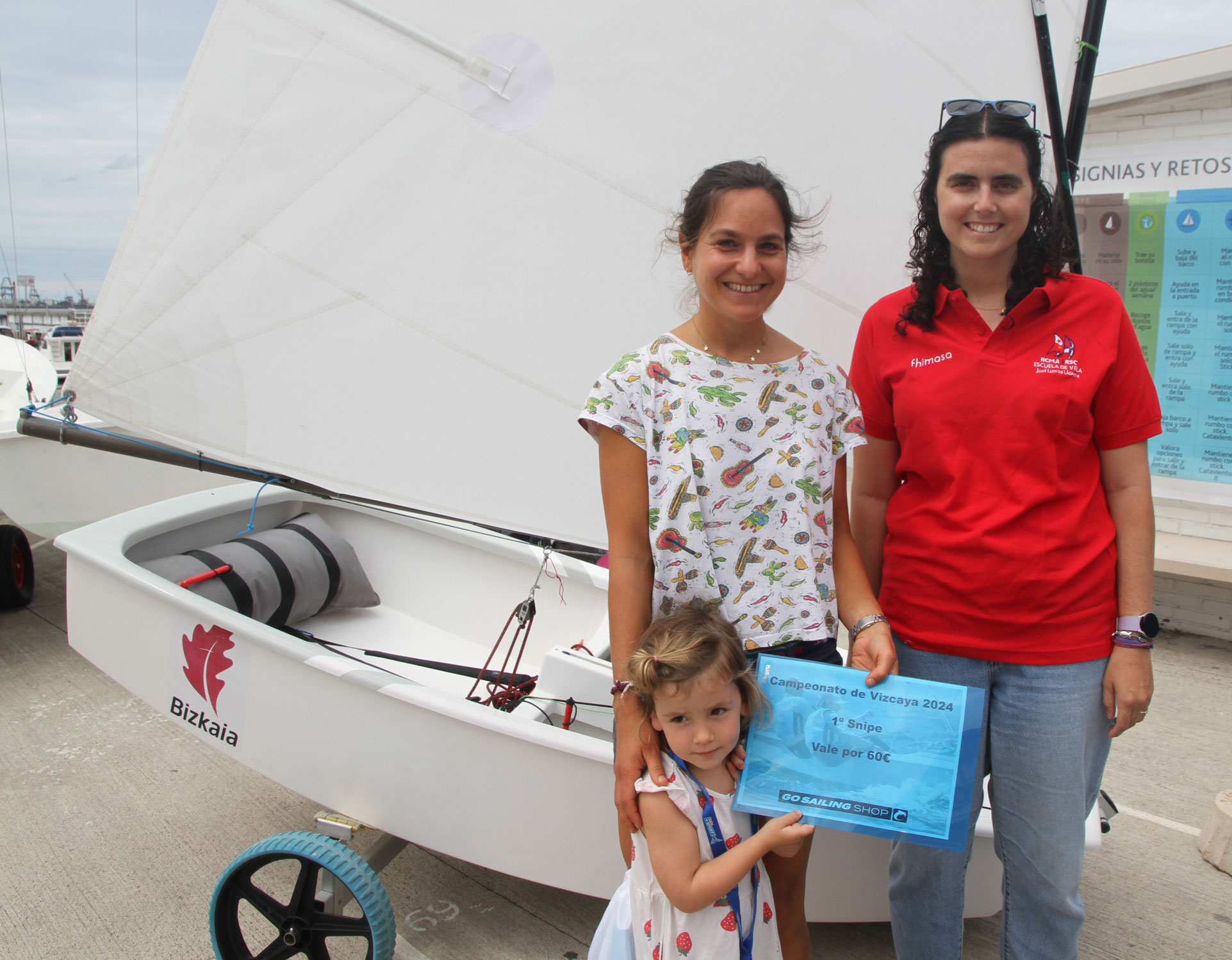 MIGUEL ORAÁ E INÉS VIAR, CAMPEONES DE VIZCAYA