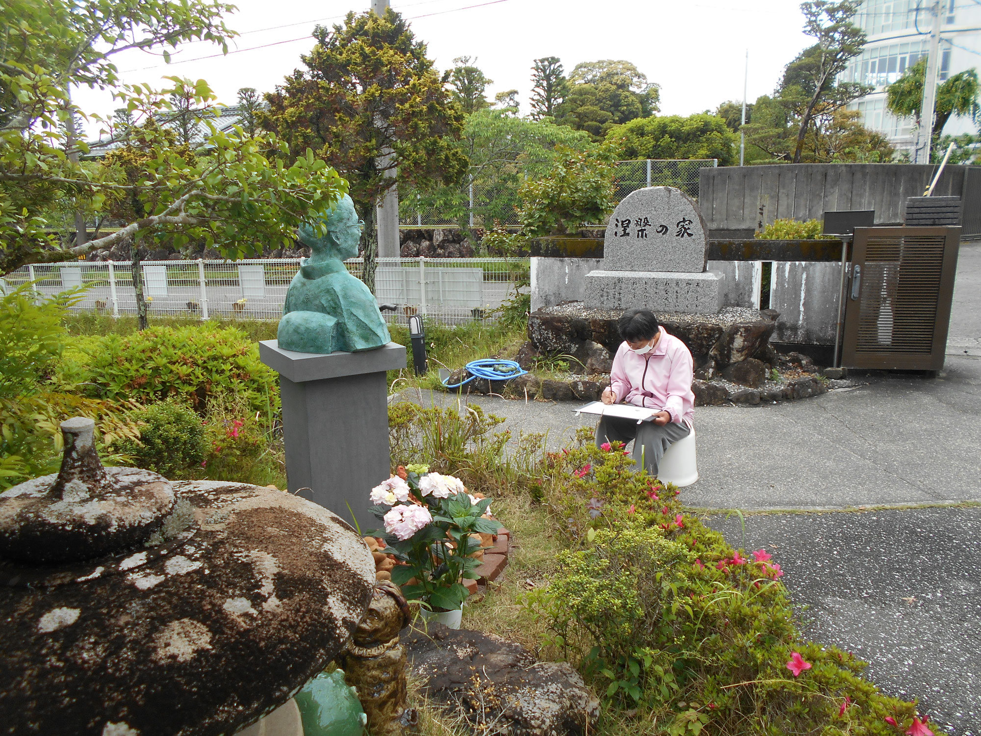 写生会をしました