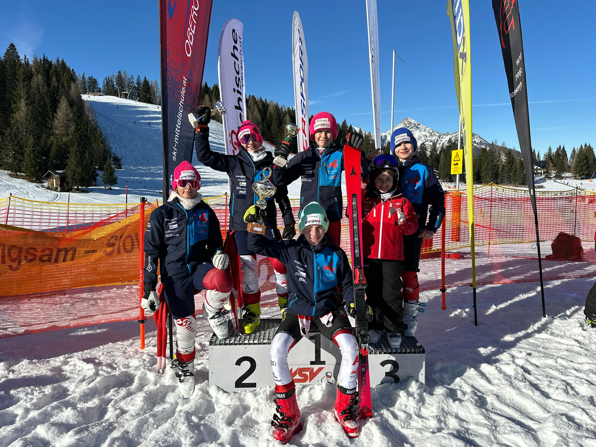STARKER AUFTRITT DES ASVÖ SV SPITAL AM PYHRN BEIM OÖ KIDS CUP – PARALLELBEWERB IN HINTERSTODER