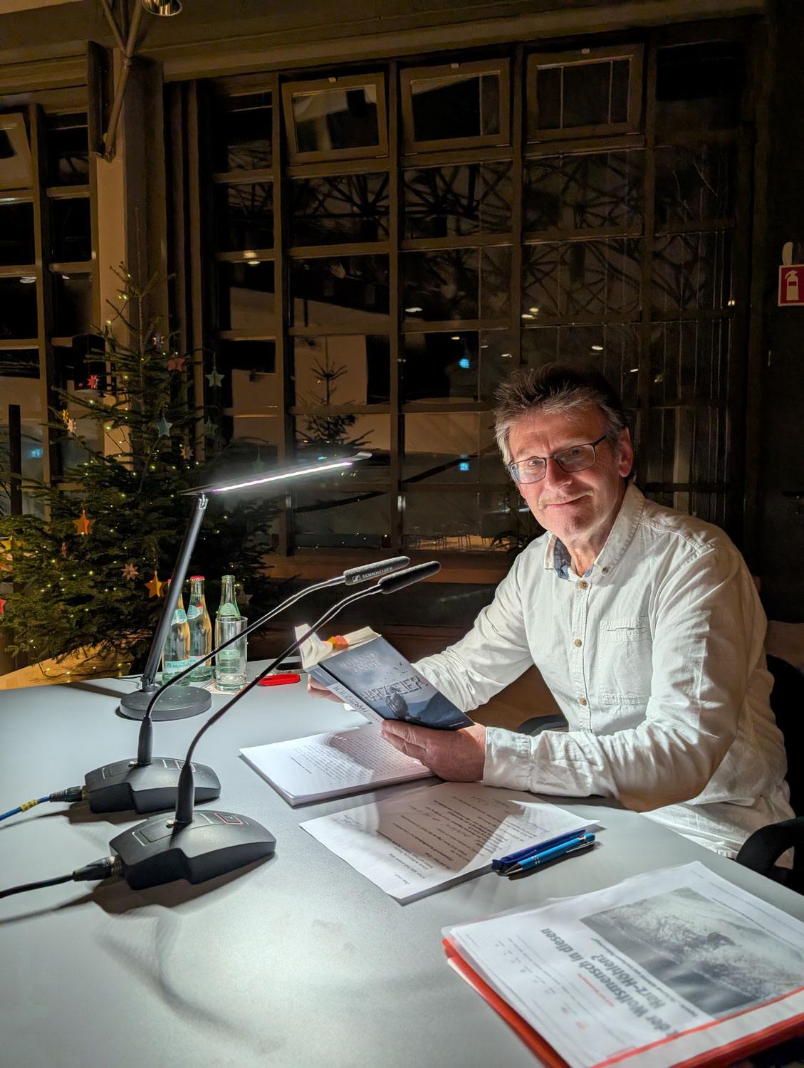 Amüsanter Krimi-Abend mit Roland Lange im Rathaus