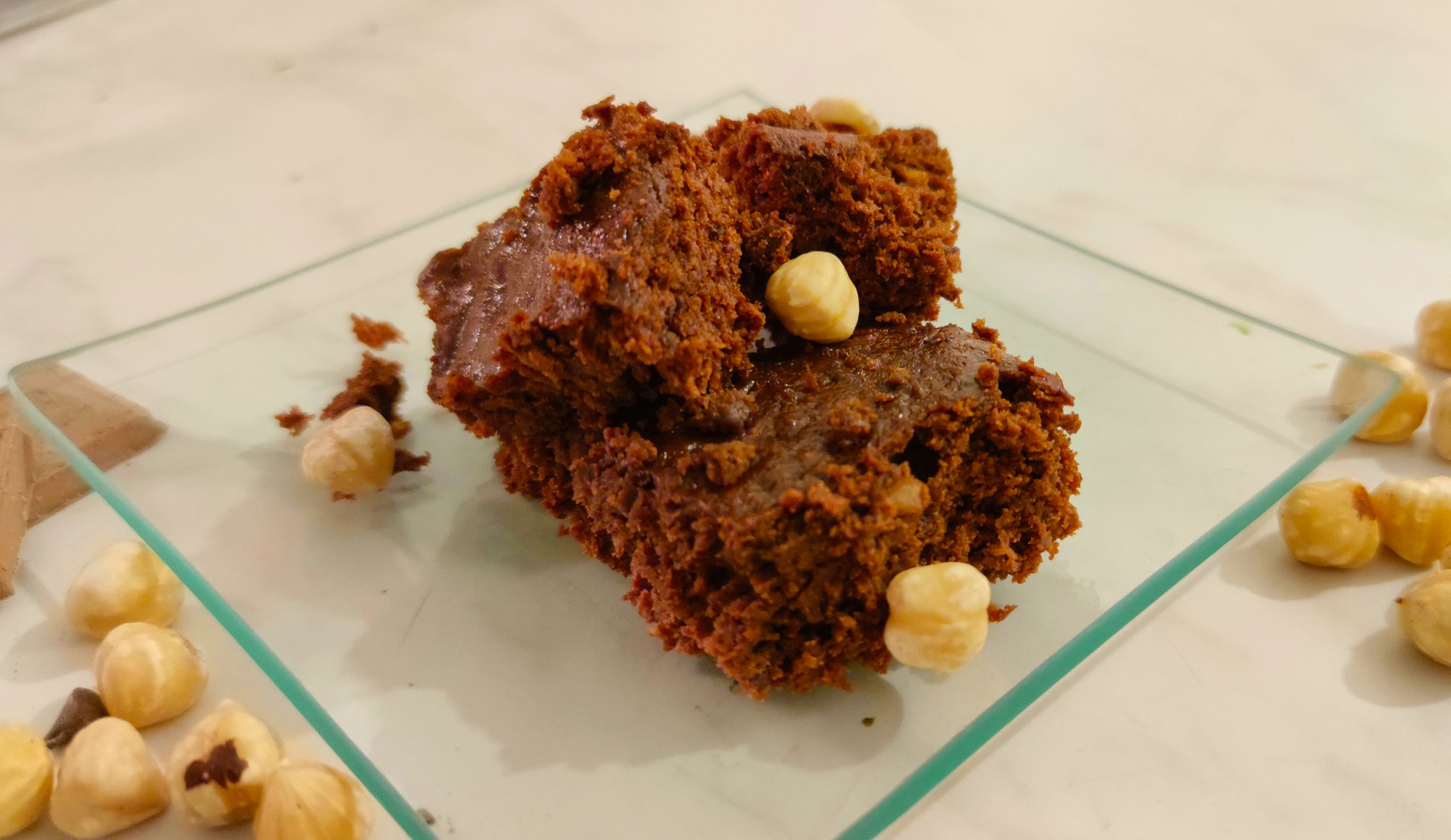 Brownie healthy aux dattes.