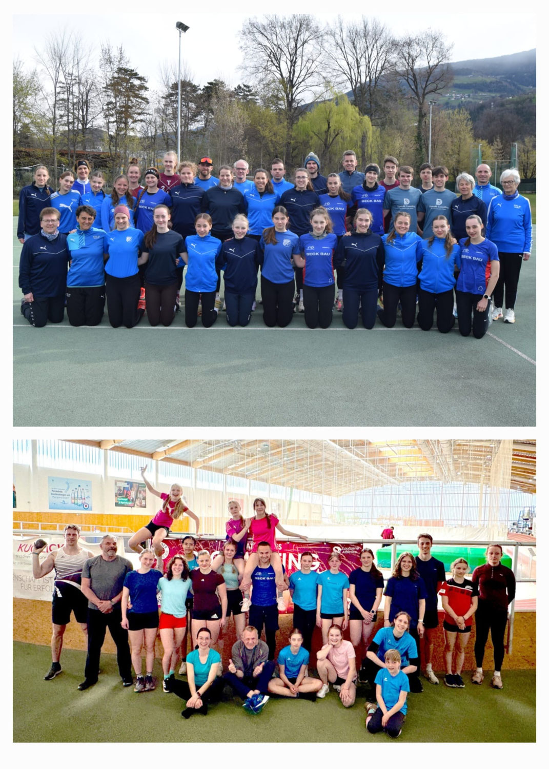 Trainingslager der Landshuter Leichtathleten
