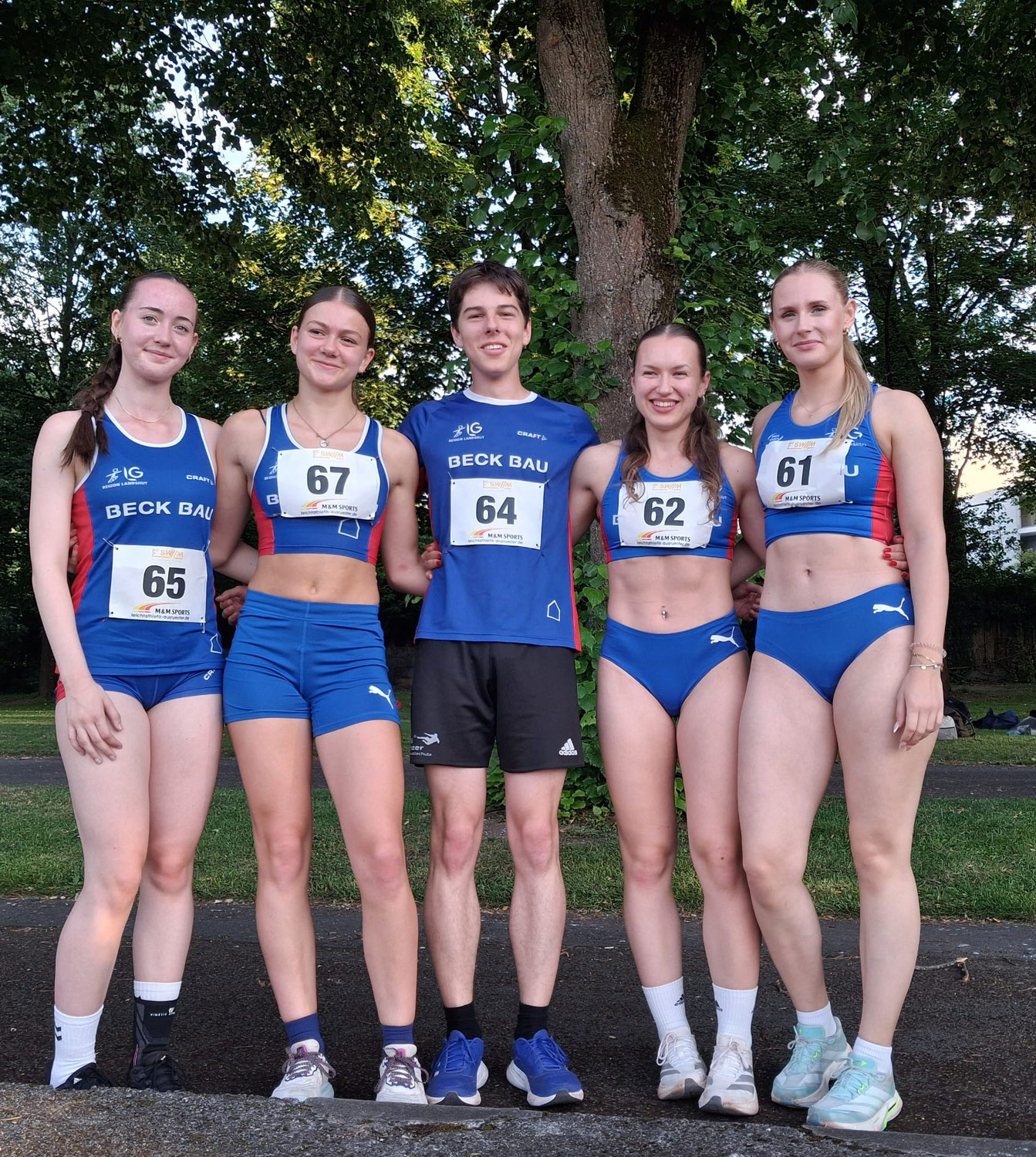 Starke Leistungen beim Leichtathletikabend in Dante – mehrere persönliche Bestleistungen und Qualifikationen