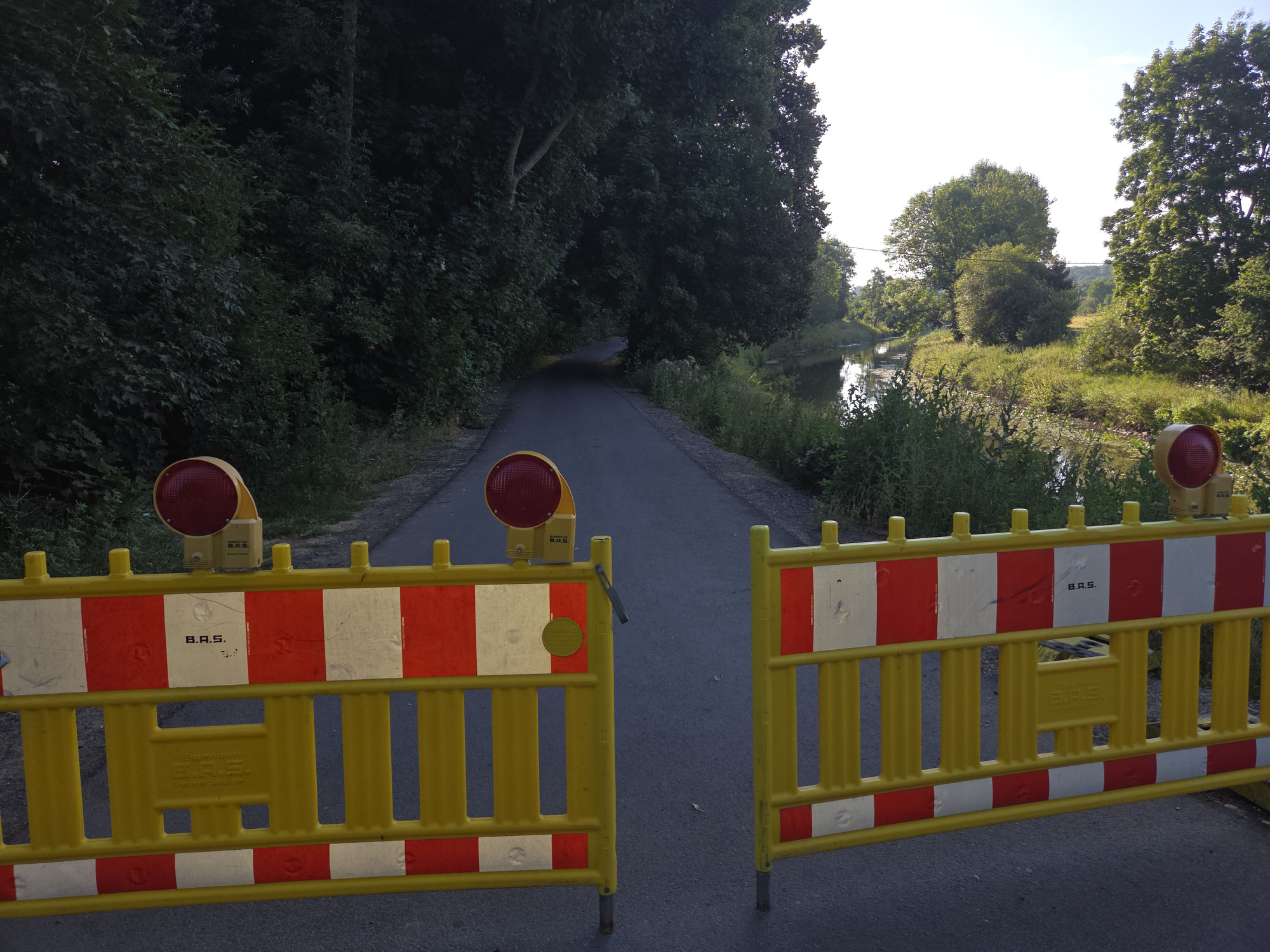 Niddaradweg: Bauarbeiten haben begonnen