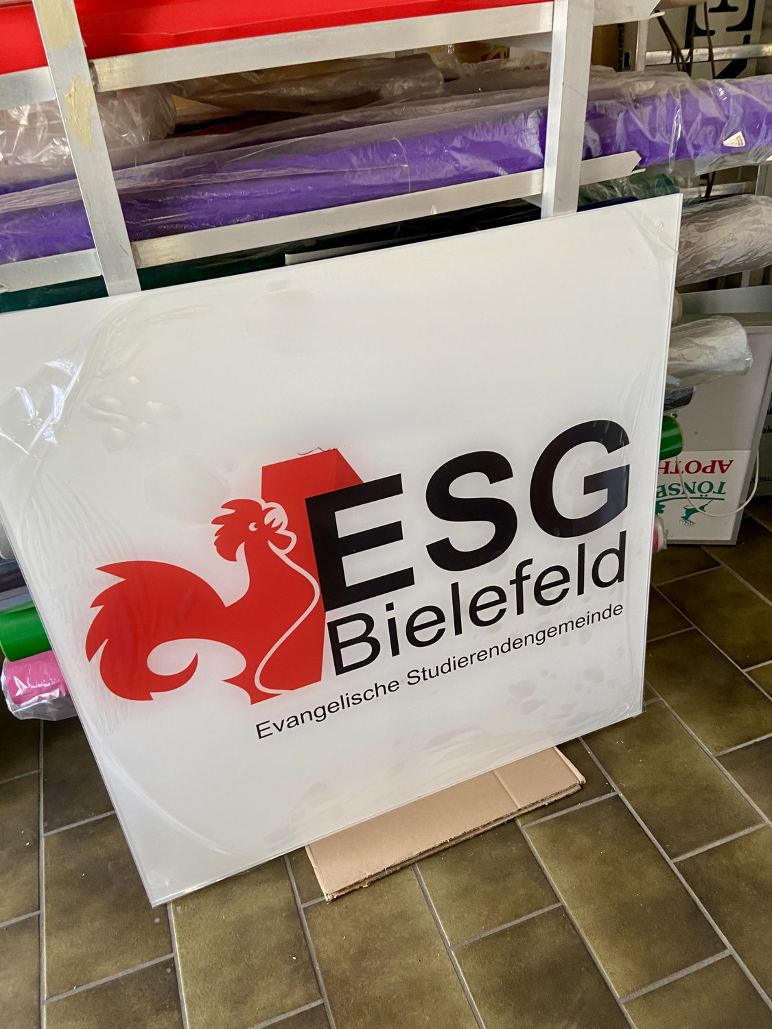 Der rote Hahn. Was man vom Logo der ESG fürs eigene Leben lernen kann
