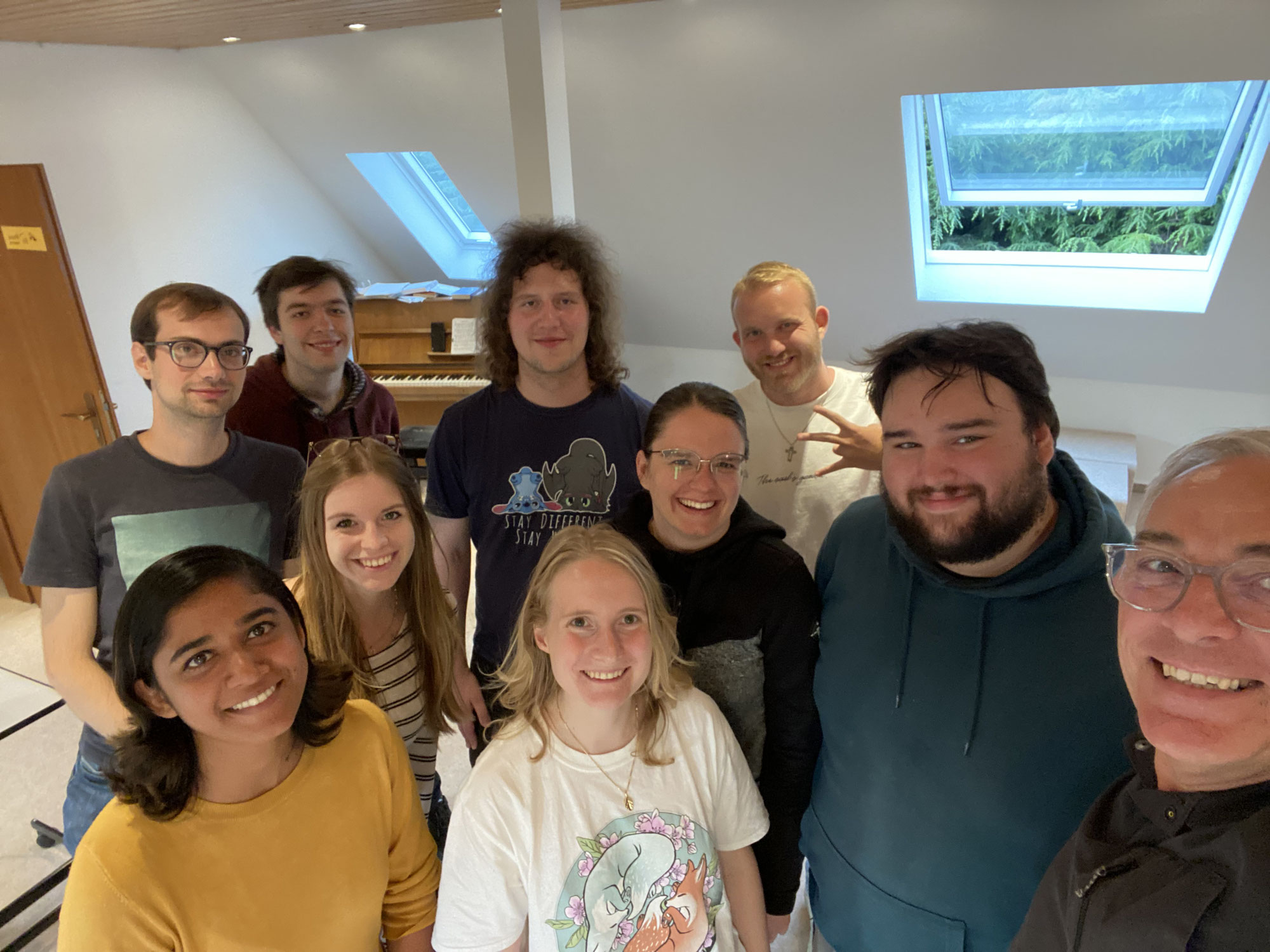 Gesichter der Hoffnung. Semesterstart