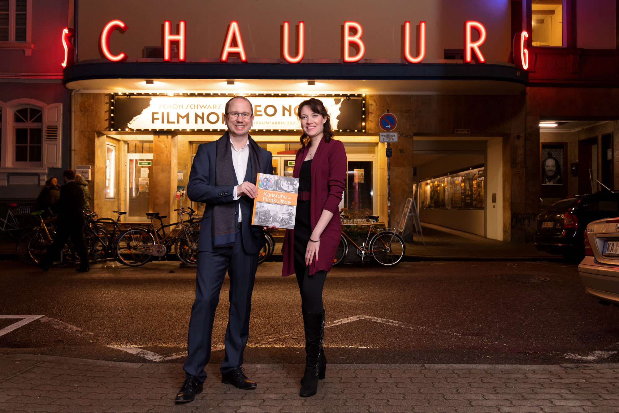 Begeisterung für Buch "Karlsruhe als Filmkulisse"