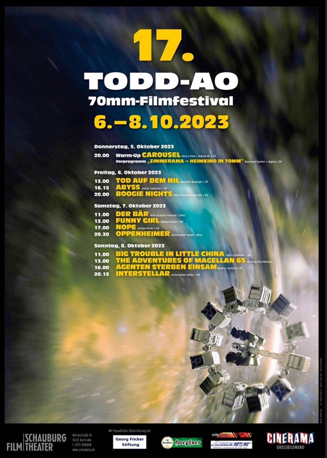 Eine Reise in die Welt des Großformats: das 17. Todd-AO 70mm Filmfestival