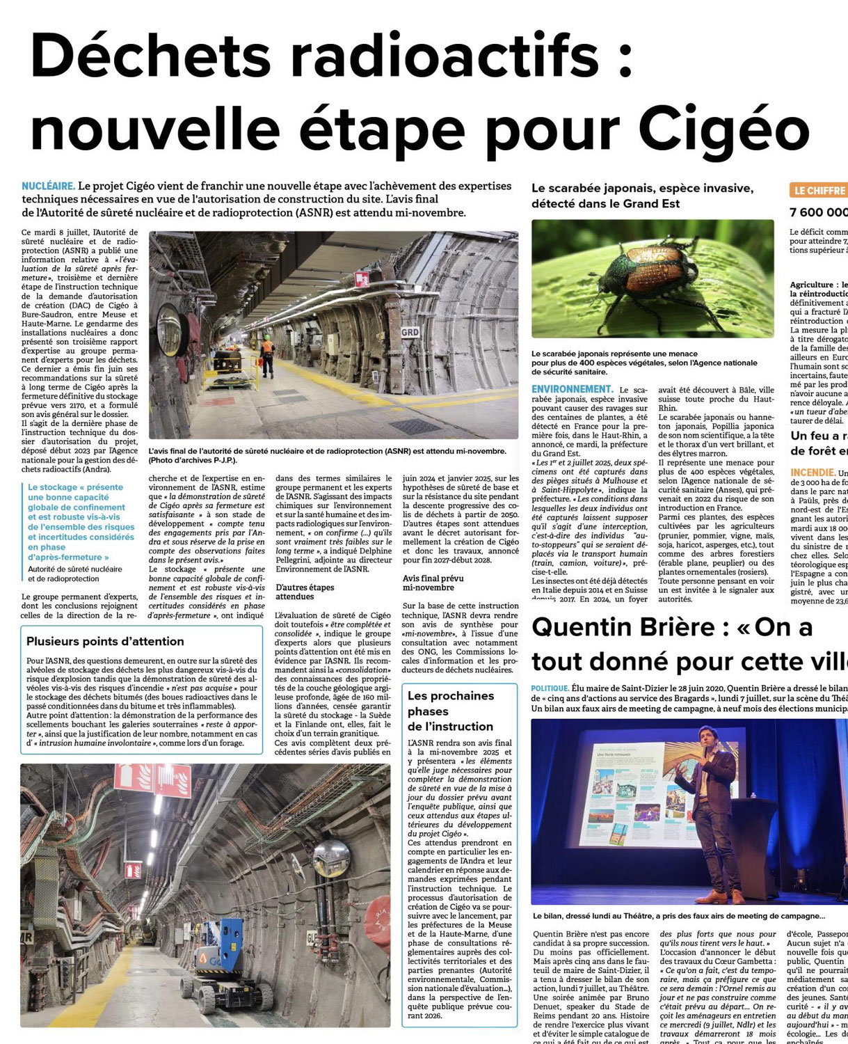 CP Stop Cigéo - Cigéo et sûreté ? Rien n'est moins sûr ! 
