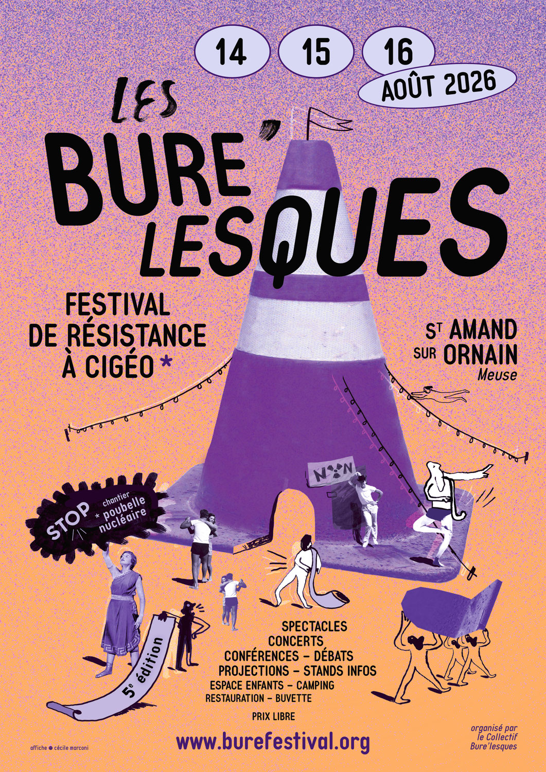 Les Bure'lesques, 14/15/16 août à St-Amand-sur-Ornain - Newsletter #1