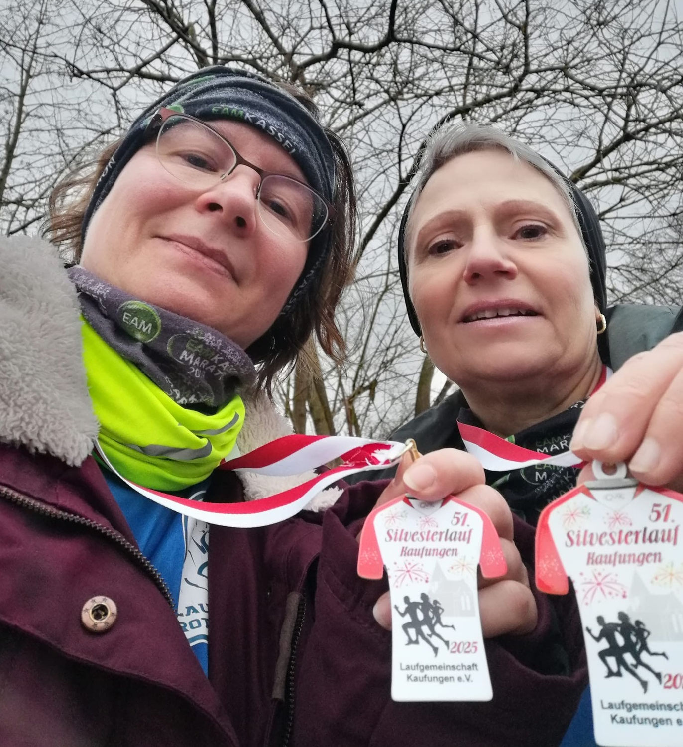 Laufteam Rotenburg - Silvesterläufe Kaufungen und Bad Hersfeld