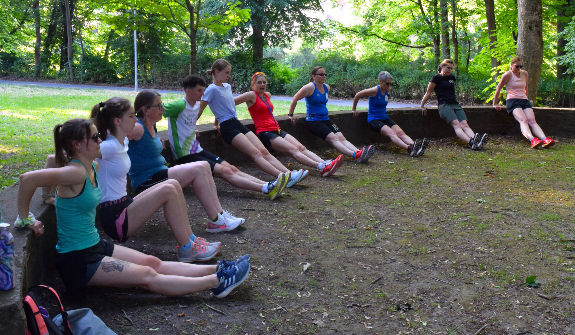 Outdoor-Fitness-Kurs „Go to be fit“ sehr gut angenommen