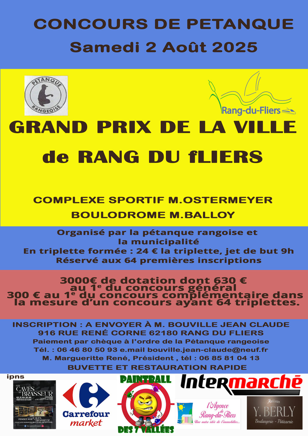 Pétanque Grand prix de la ville