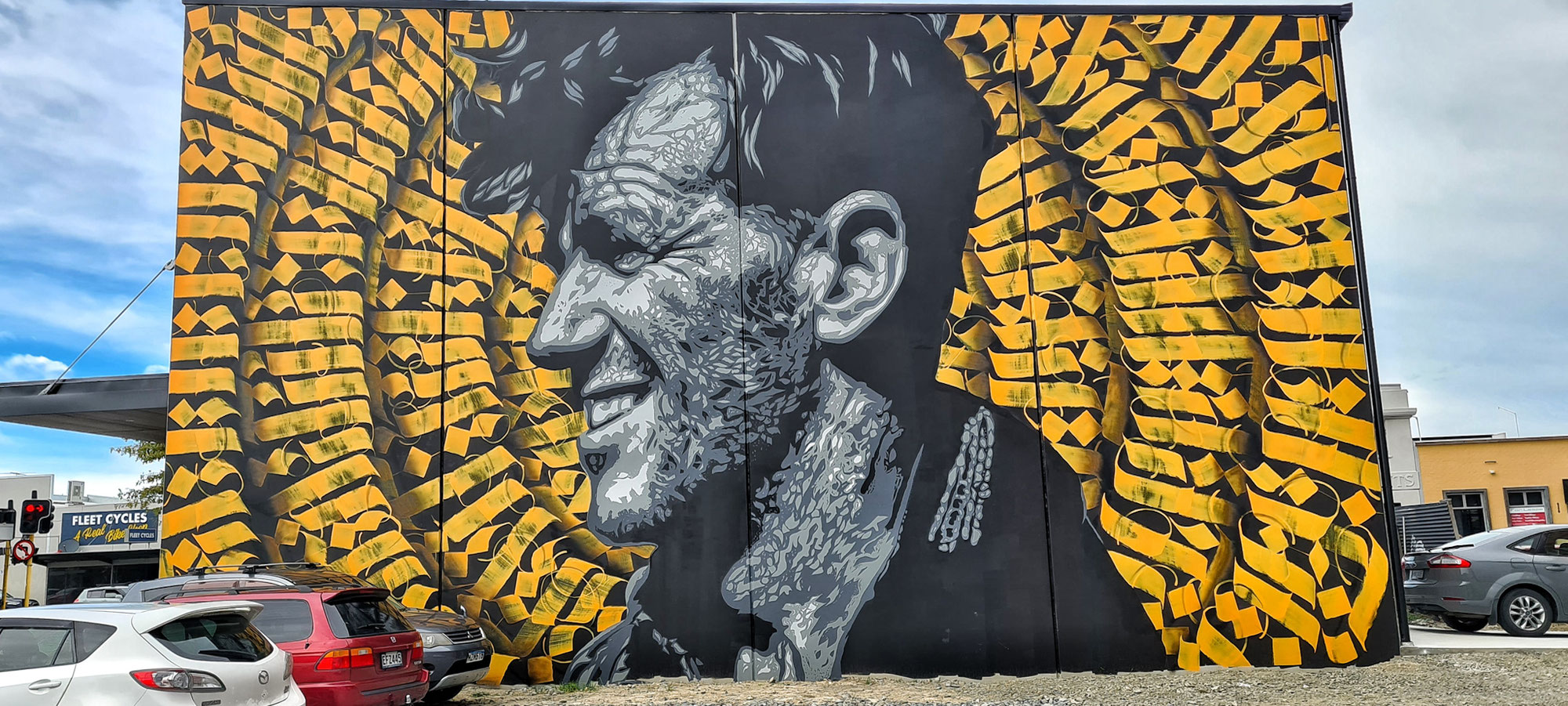 Christchurch, Graffitti und Fidji