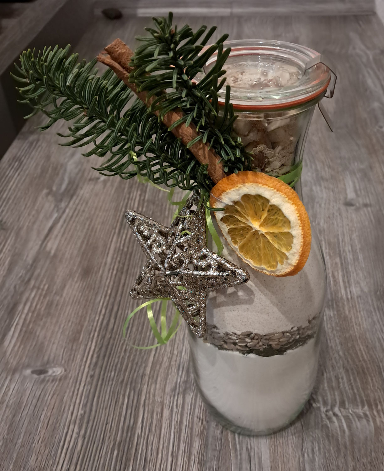 „Brotbackmischung im Glas“ – eine süße Nikolausüberraschung