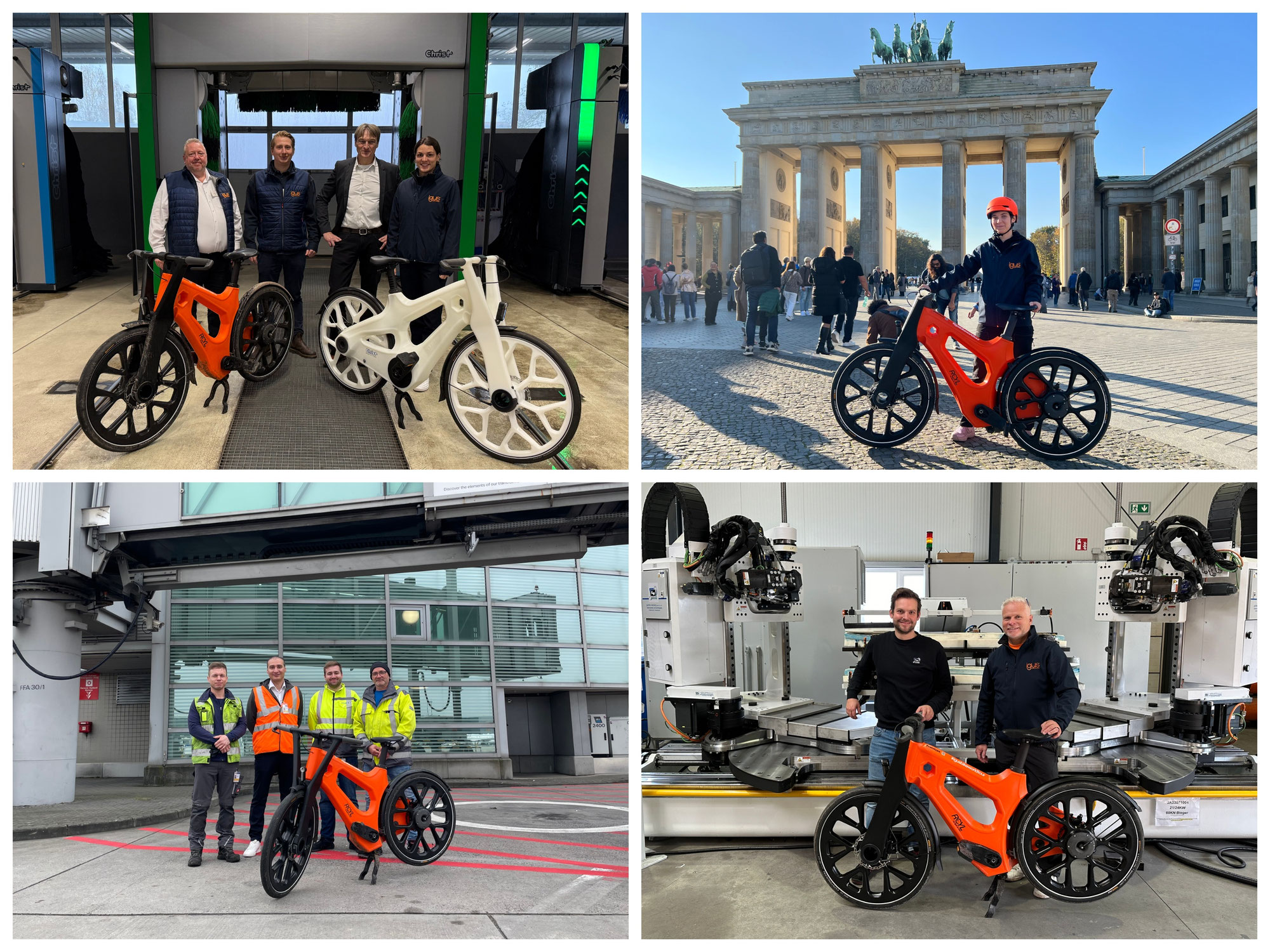 igus:bike Welttournee: Kunststoff-Fahrrad bewährt sich bei Wind und Wetter