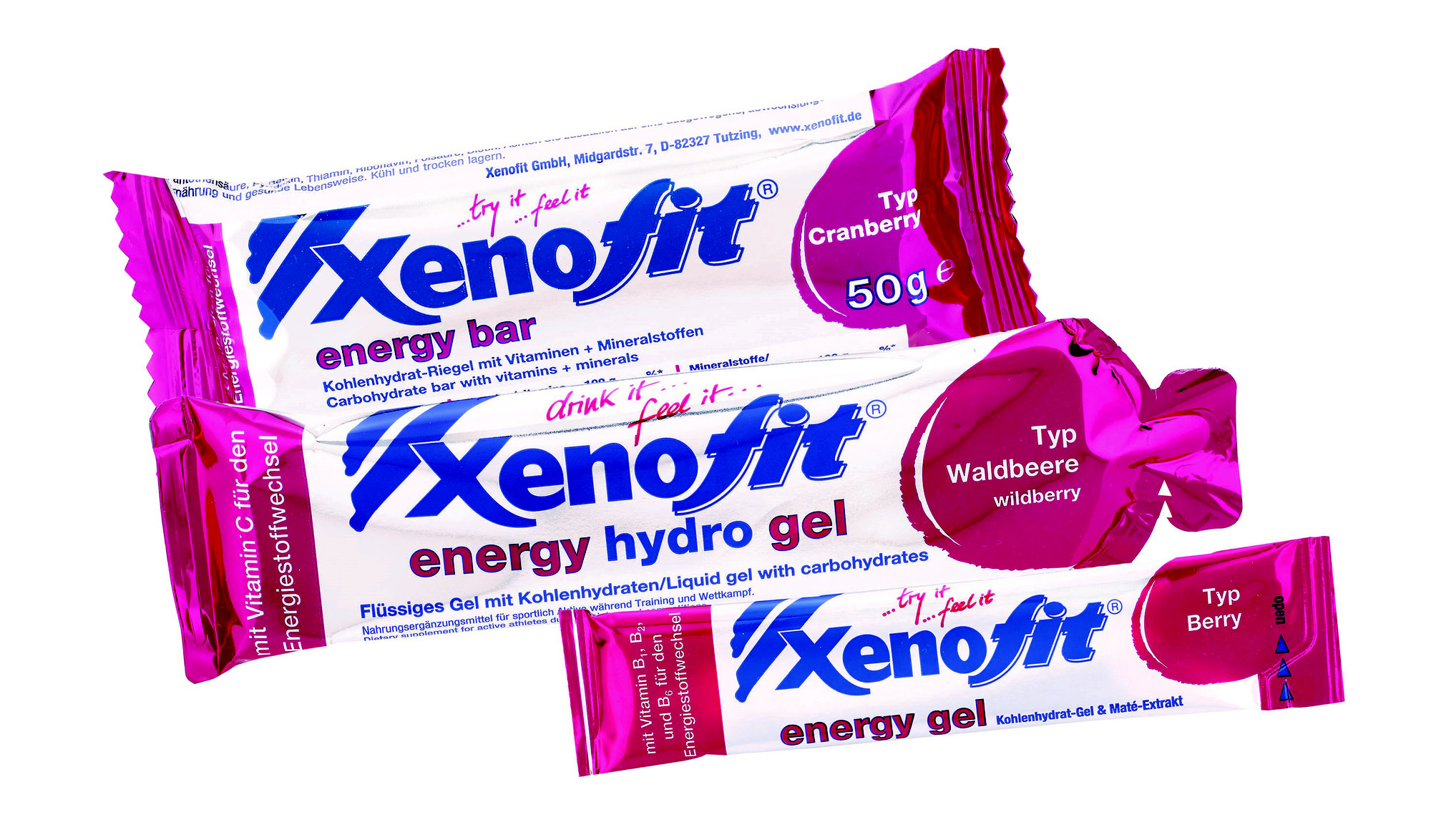 Beerige Produkte von Xenofit