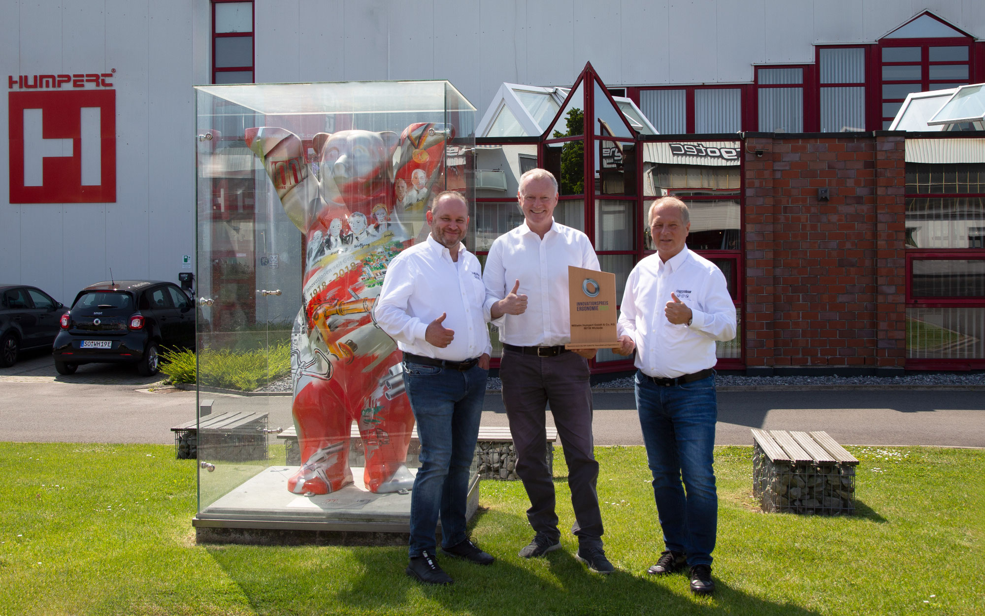 Doppelter Grund zur Freude - ergotec erhält Innovationspreis und Humpert EcoZert