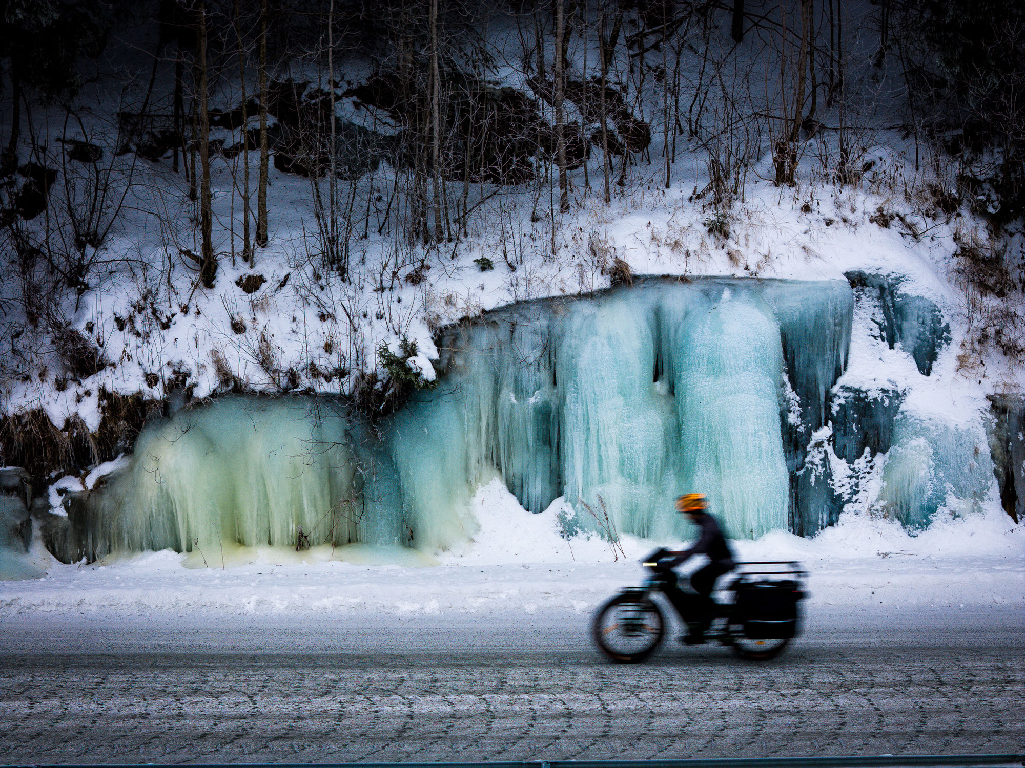E-Cargo-Biking im norwegischen Mittwinter: Eine Reise durch die extreme Kälte