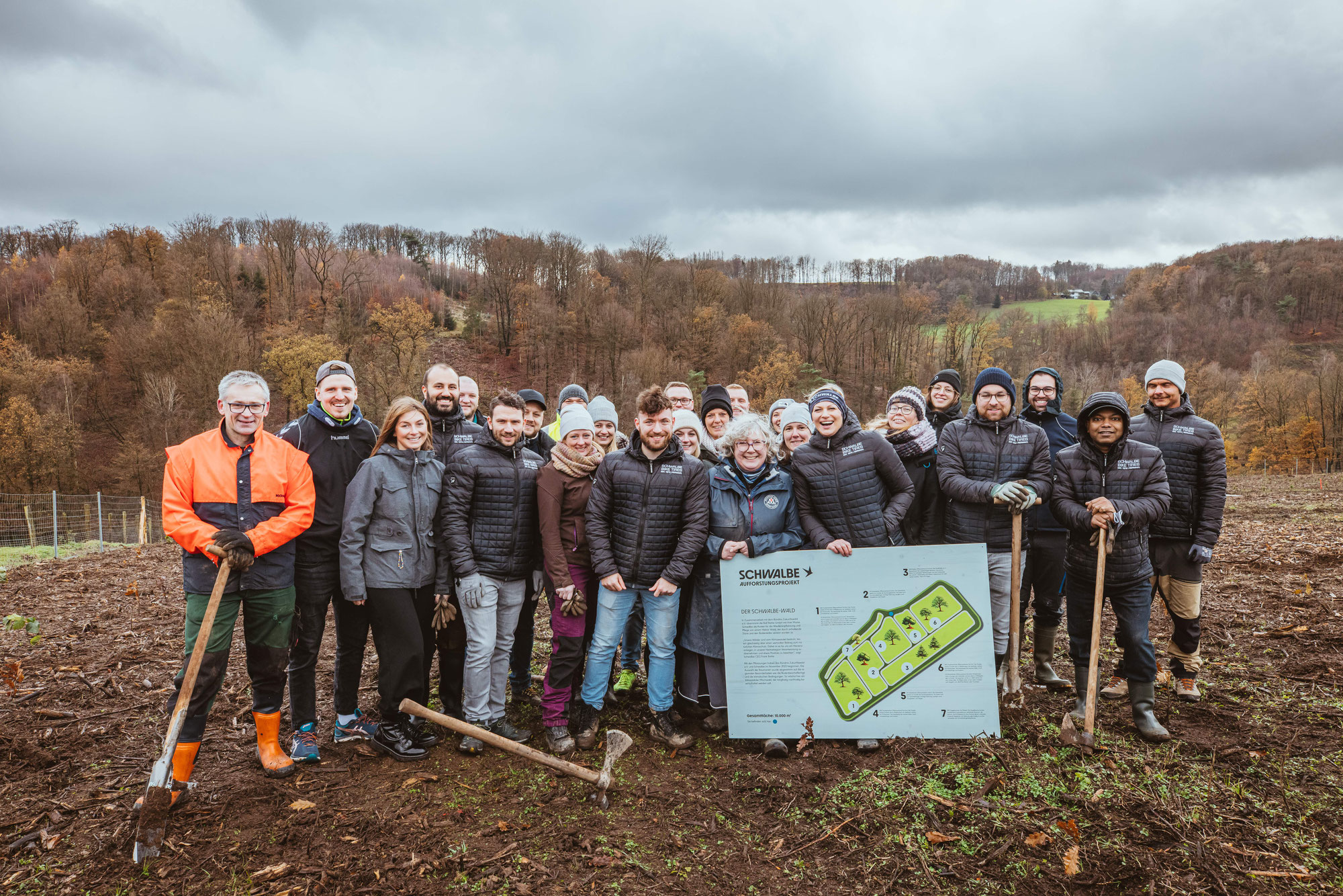 Schwalbe startet Aufforstungsprojekt