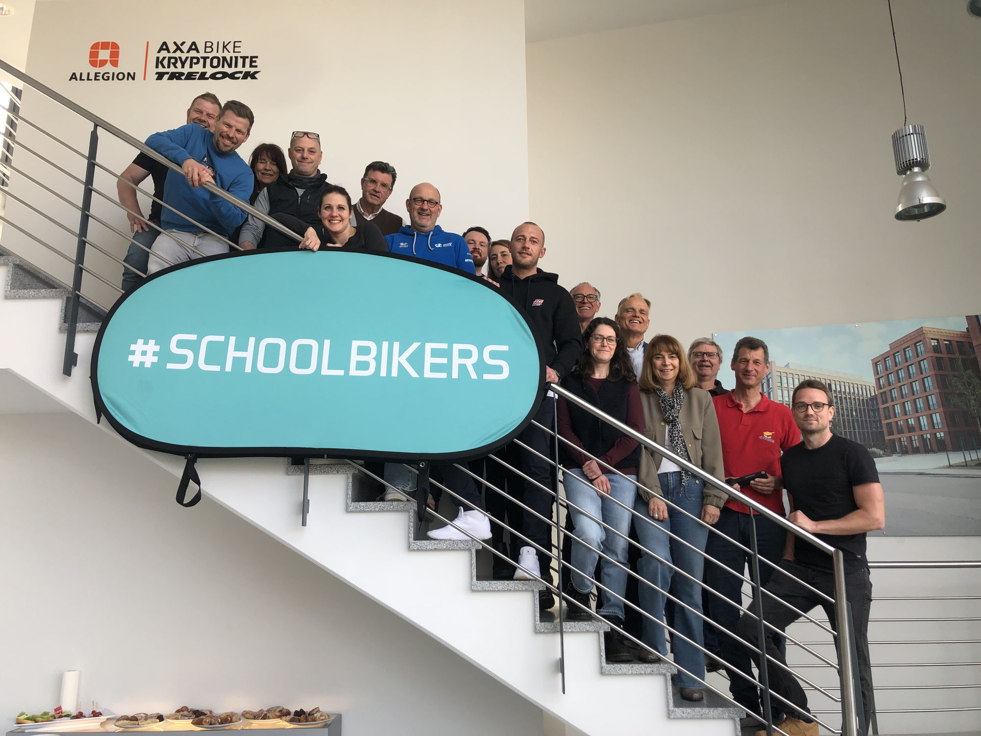 Sicherheit, Innovation und Schulförderung: Beiratstreffen von AKTIONfahrRAD bei Allegion in Münster