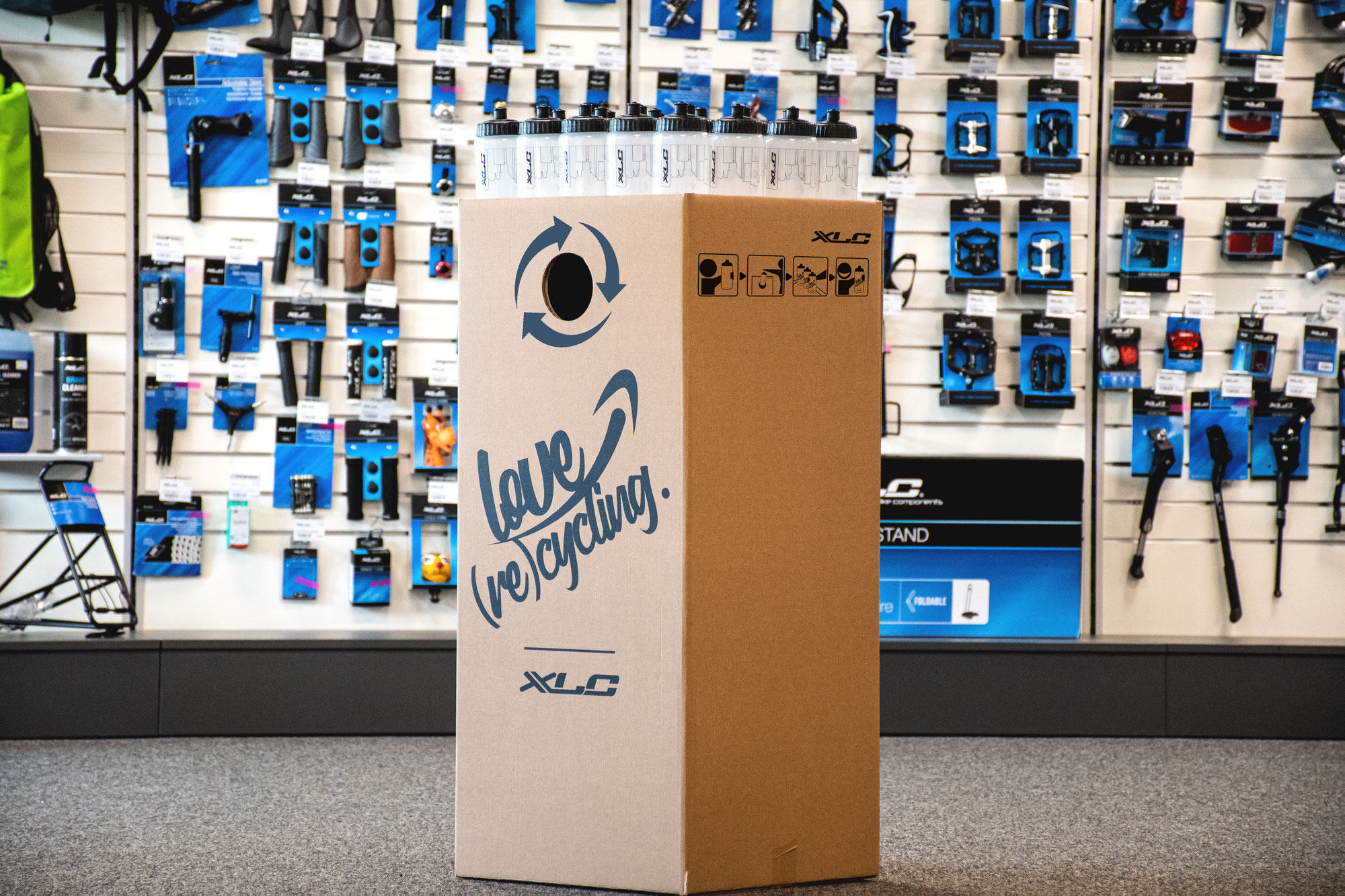 XLC Trinkflaschentauschaktion – gemeinsam nachhaltig agieren