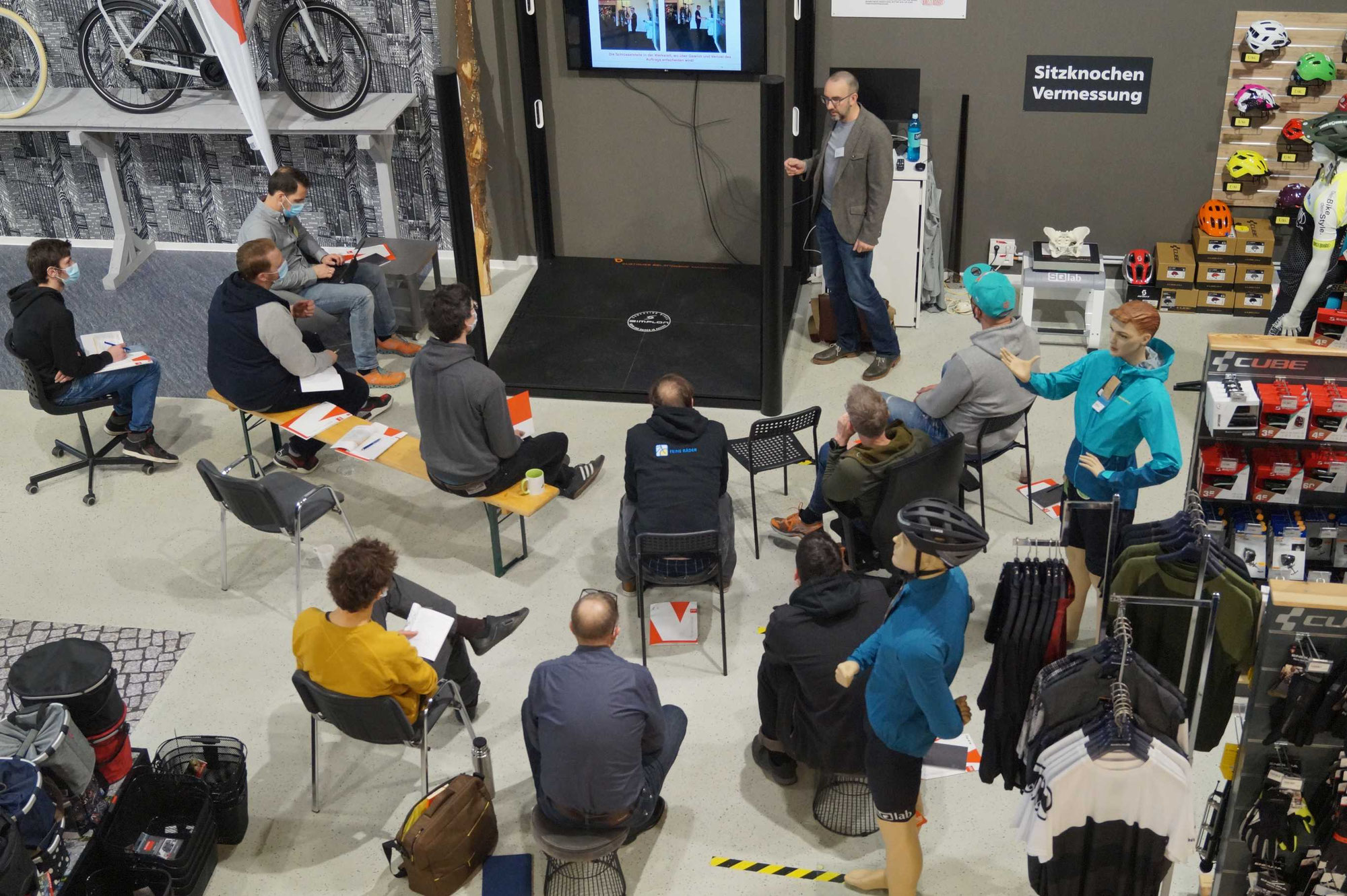 28 Teilnehmer absolvieren "VSF..all-ride Werkstattschulung"