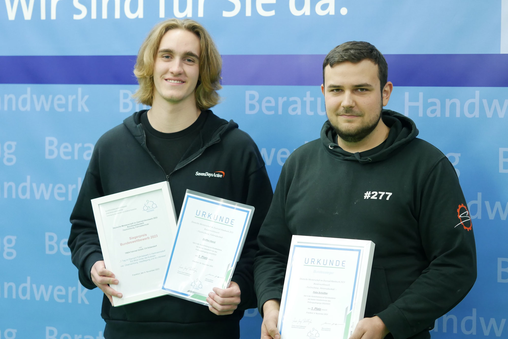 Deutsche Meisterschaften im Handwerk:  Junge Zweirad-Profis glänzen bei den German Craft Skills