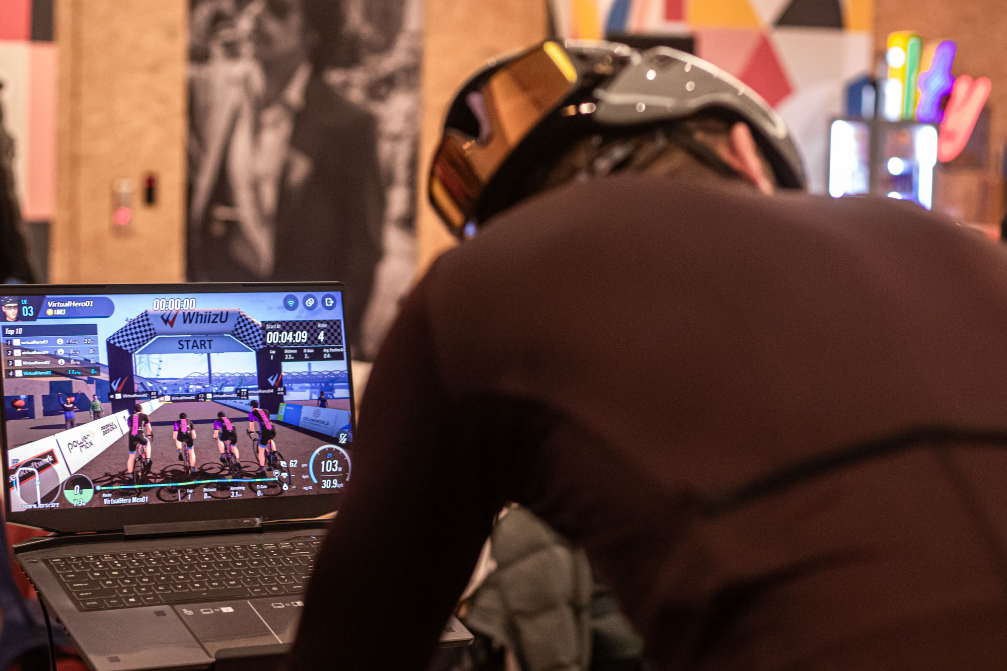 Eurobike setzt mit „Virtual Hero“ auf E-Cycling