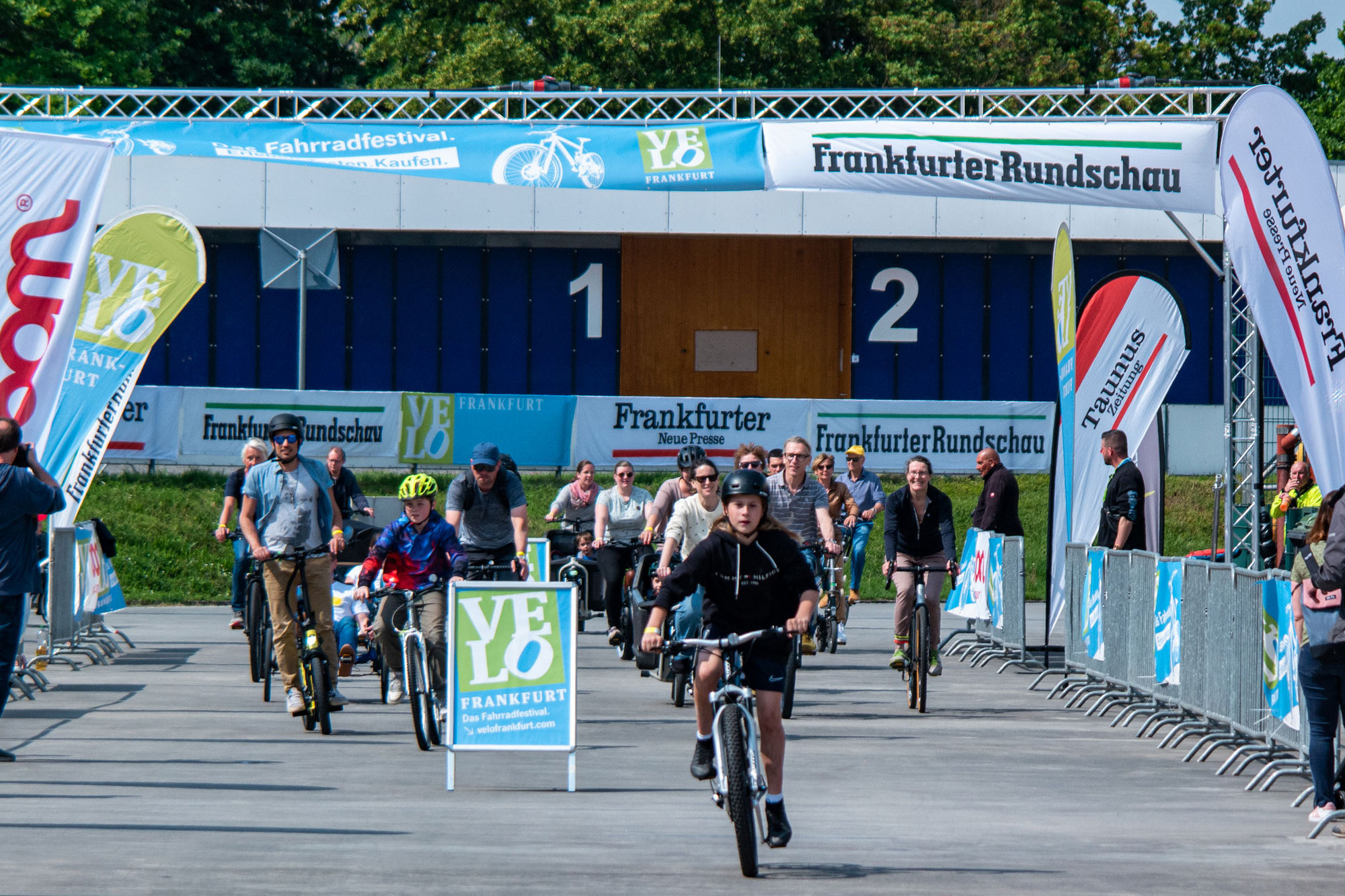 VELOFrankfurt feierte Familien-Fahrradfest