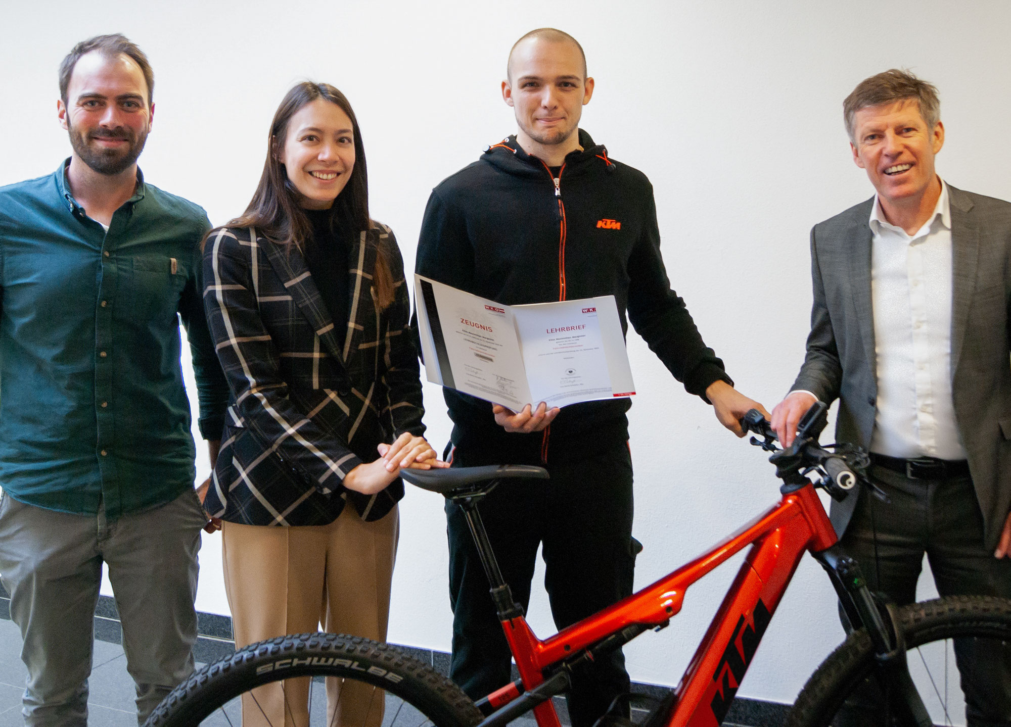 Erste Fahrradmechatronik-Klasse absolviert LAP