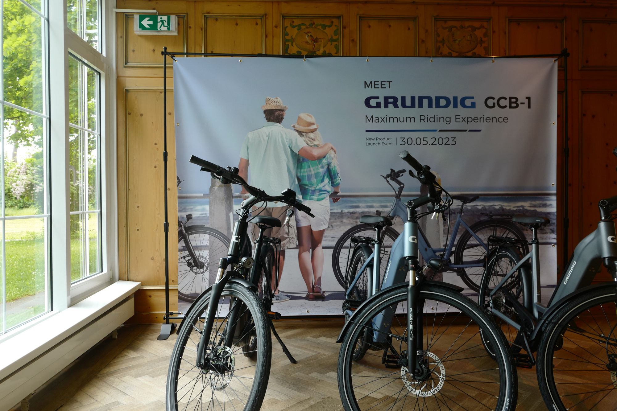Start in Deutschland: Markteinführung des GRUNDIG GCB-1 E-Bike