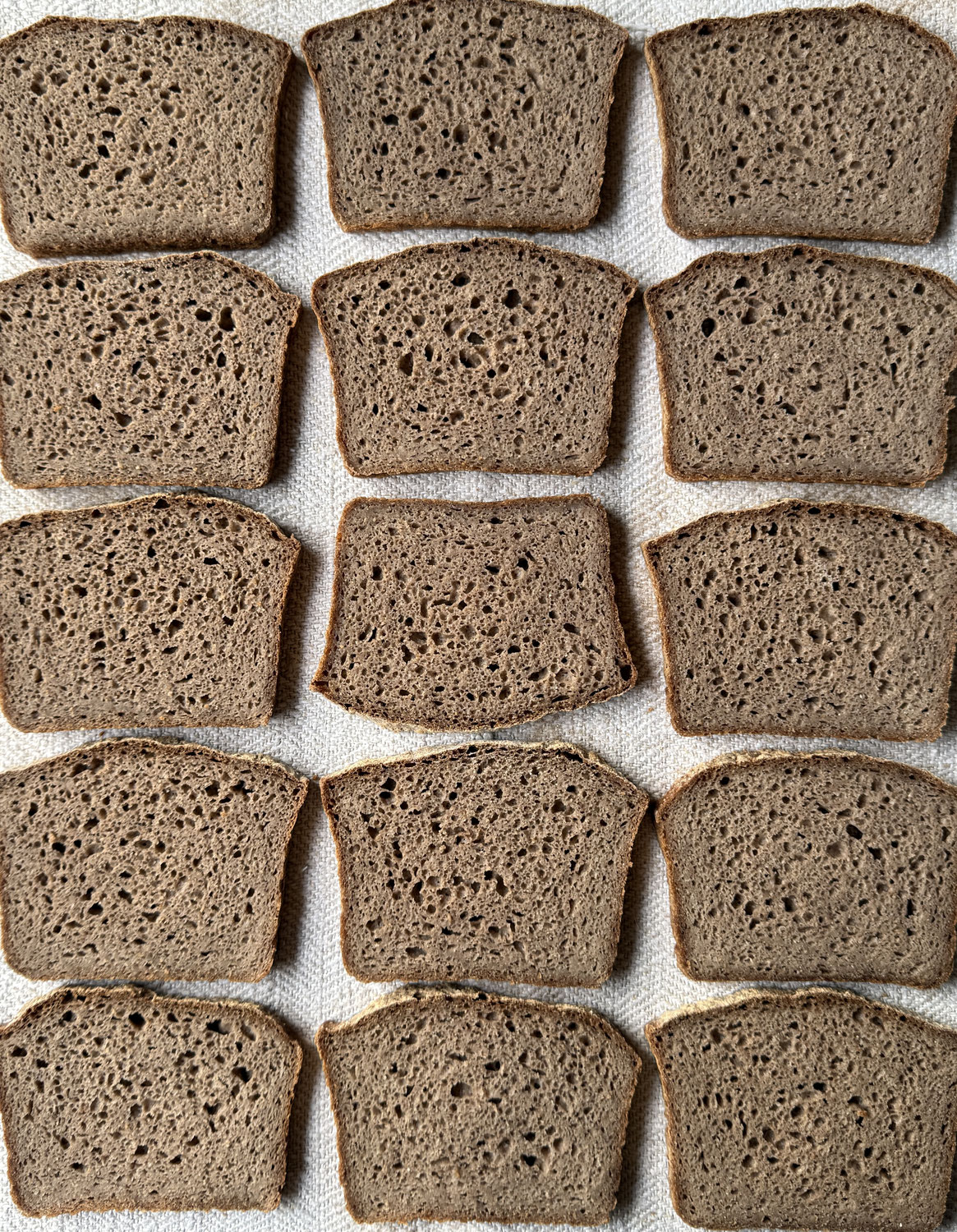 Glutenfreies Brot mit Buchweizen- & Teffmehl