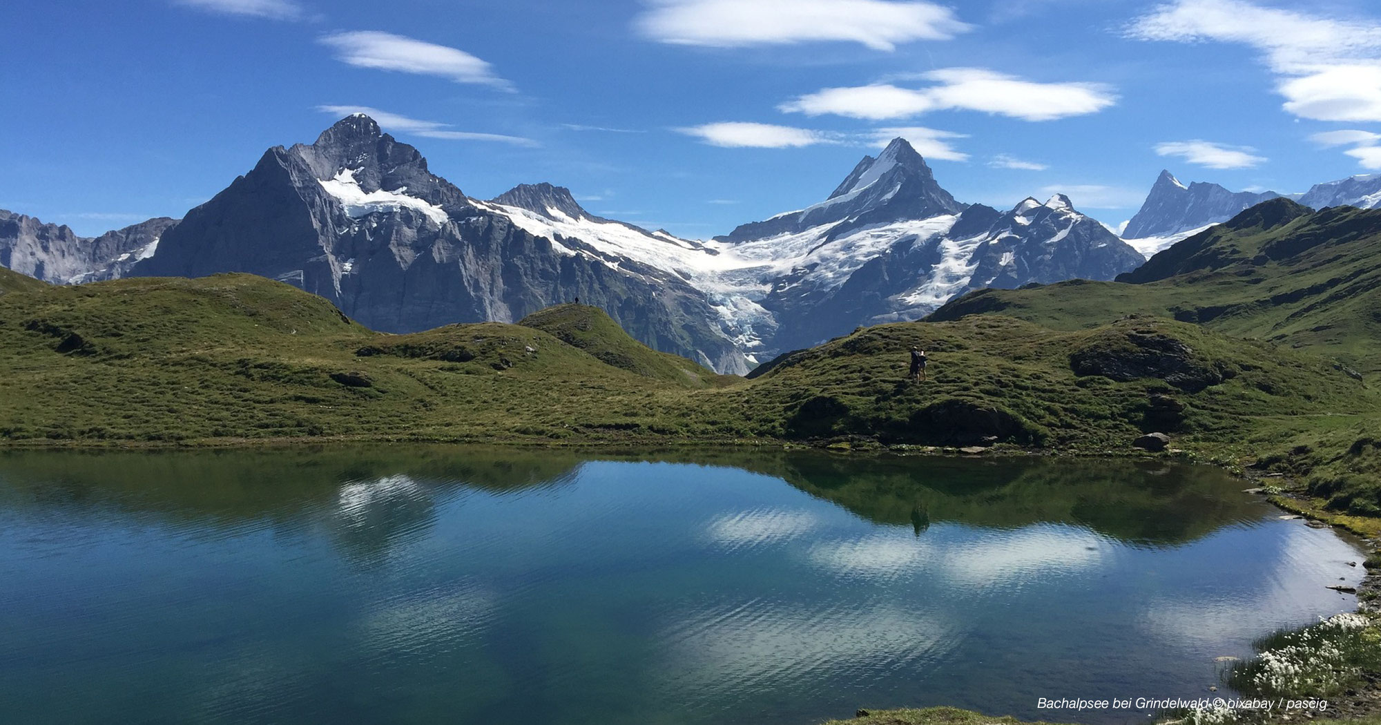Bachalpsee - Schönstes Bergsee-Kalendermotiv  in der Jungfrau-Region