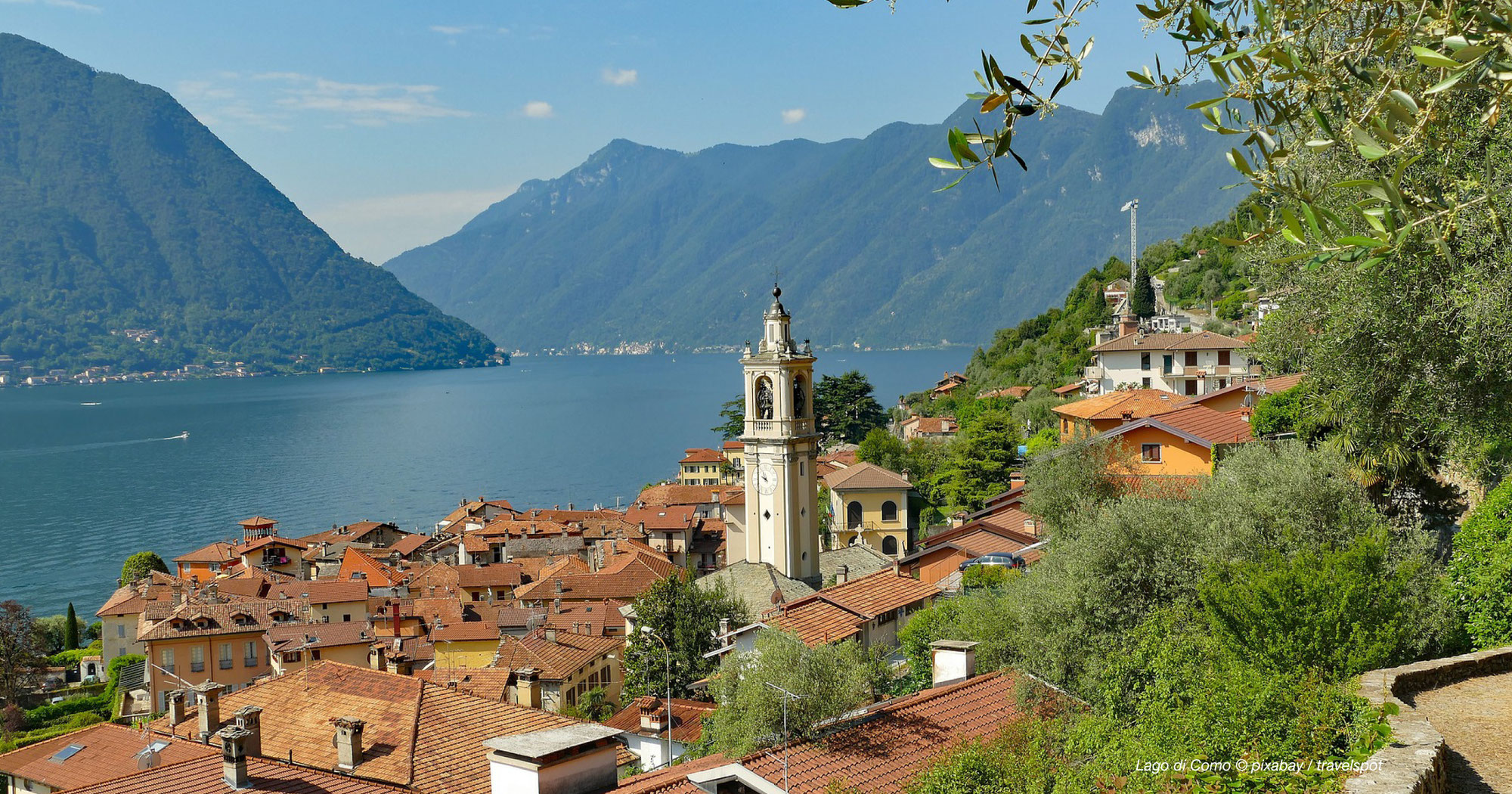 Lago di Como - Das umgekehrte Y in der Lombardei