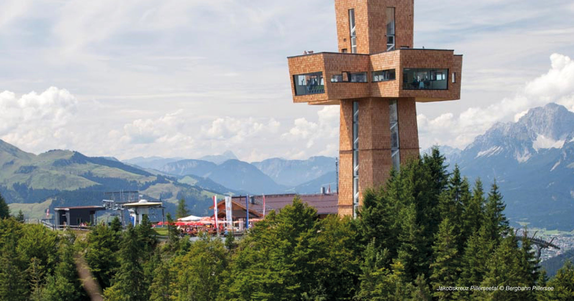 Jakobskreuz im Pillerseetal - Größtes Gipfelkreuz der Welt