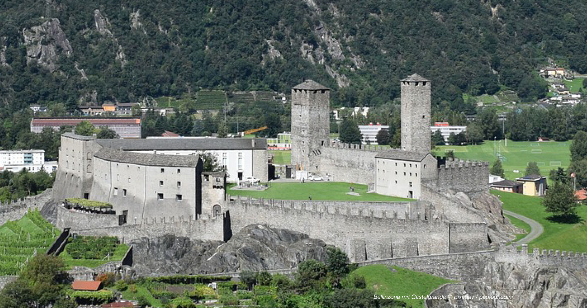 Bellinzona - Das Tor zum Süden der Schweiz