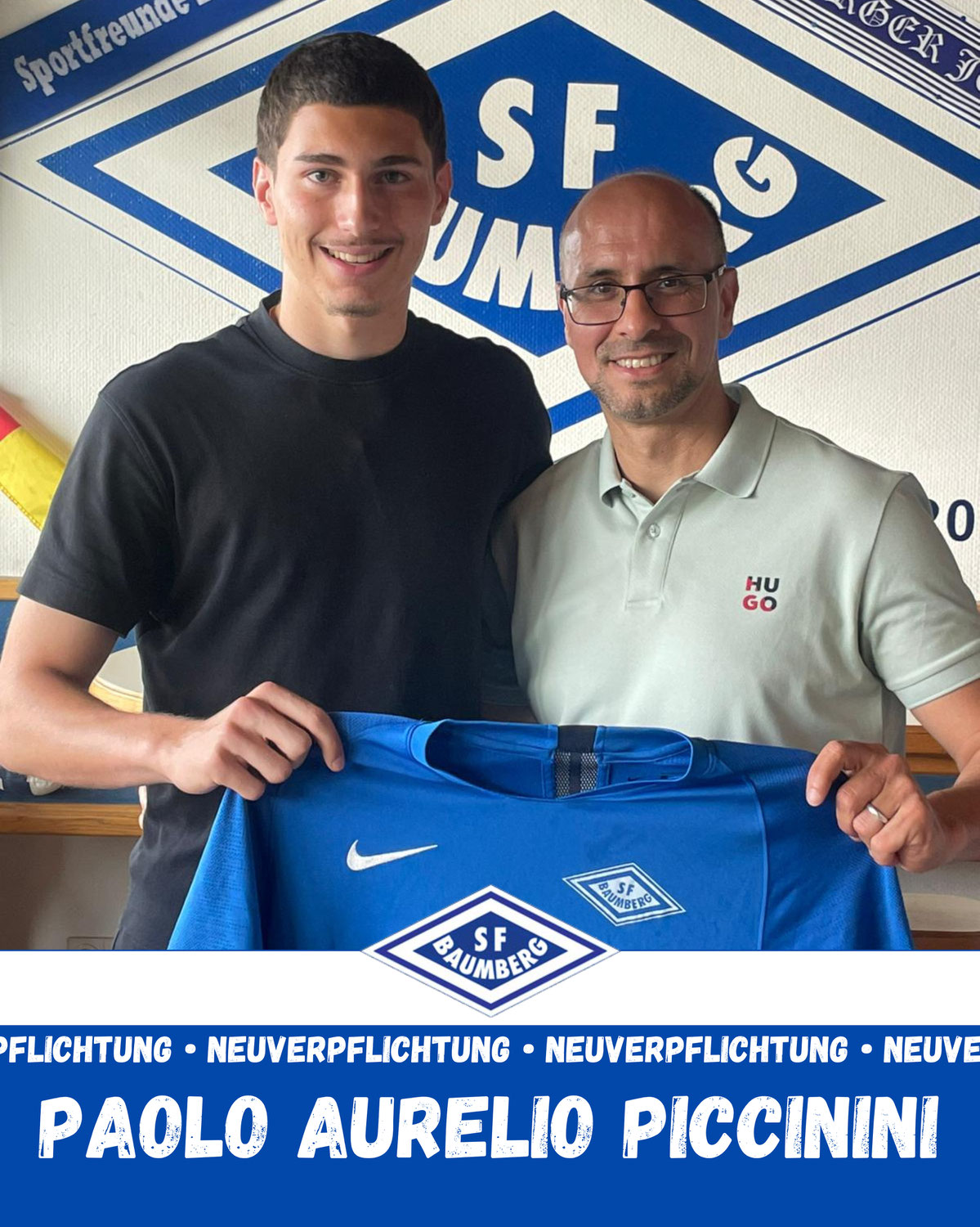 OBERLIGA: Paolo Aurelio Piccinini wechselt nach Baumberg