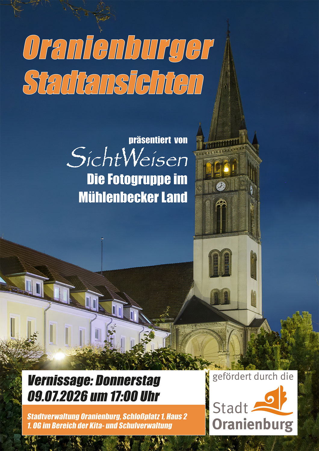 Vernissage Oranienburger Stadtansichten
