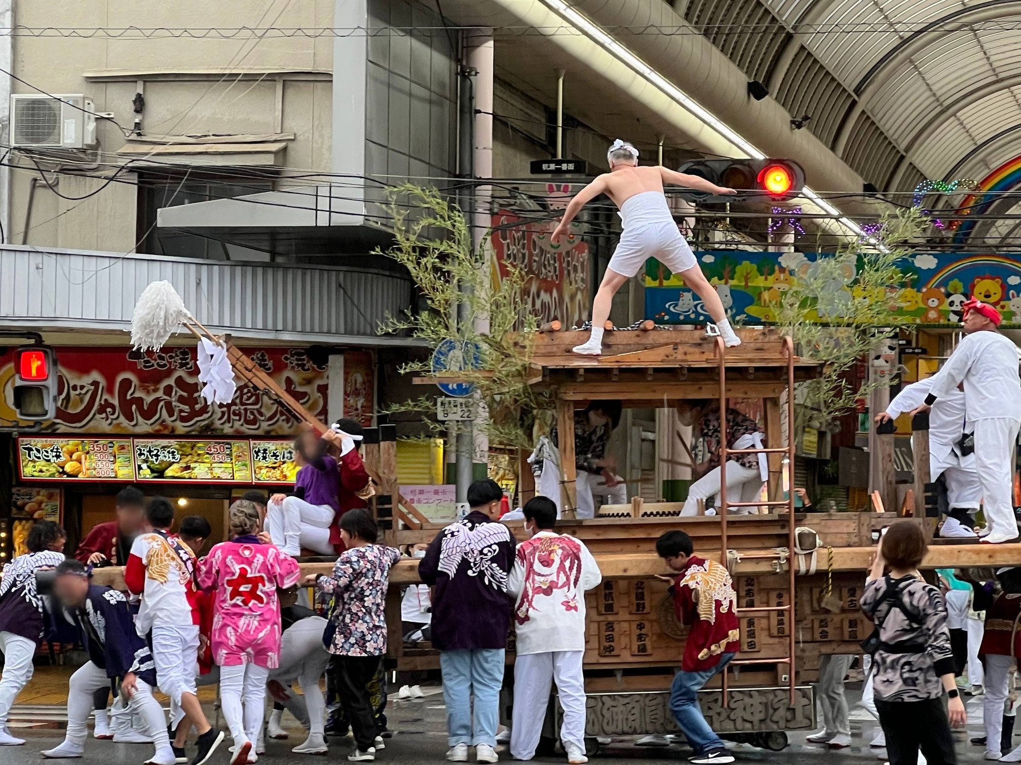 【杭瀬熊野神社】秋季例祭　神輿巡幸