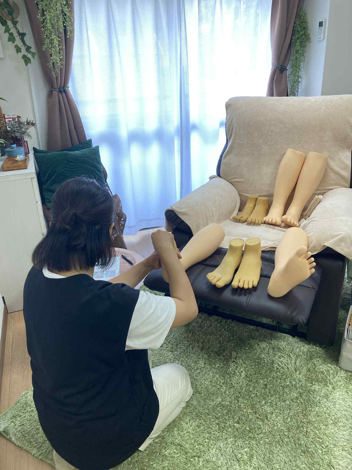 子供を預けてリフレを学ぶ！リフレは家族の為にやってあげたい♪