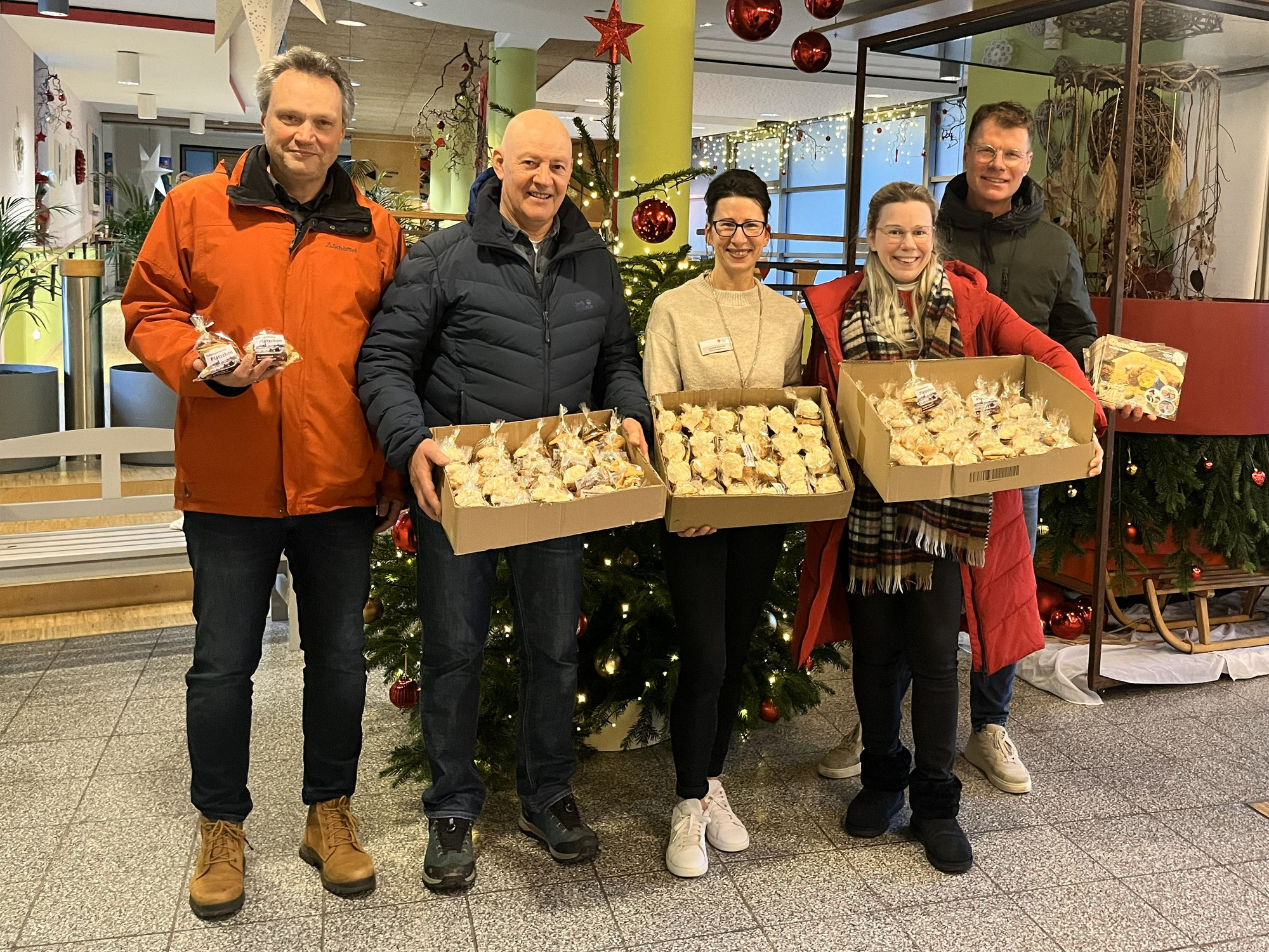 Ü80-Plätzchenaktion in der Adventszeit