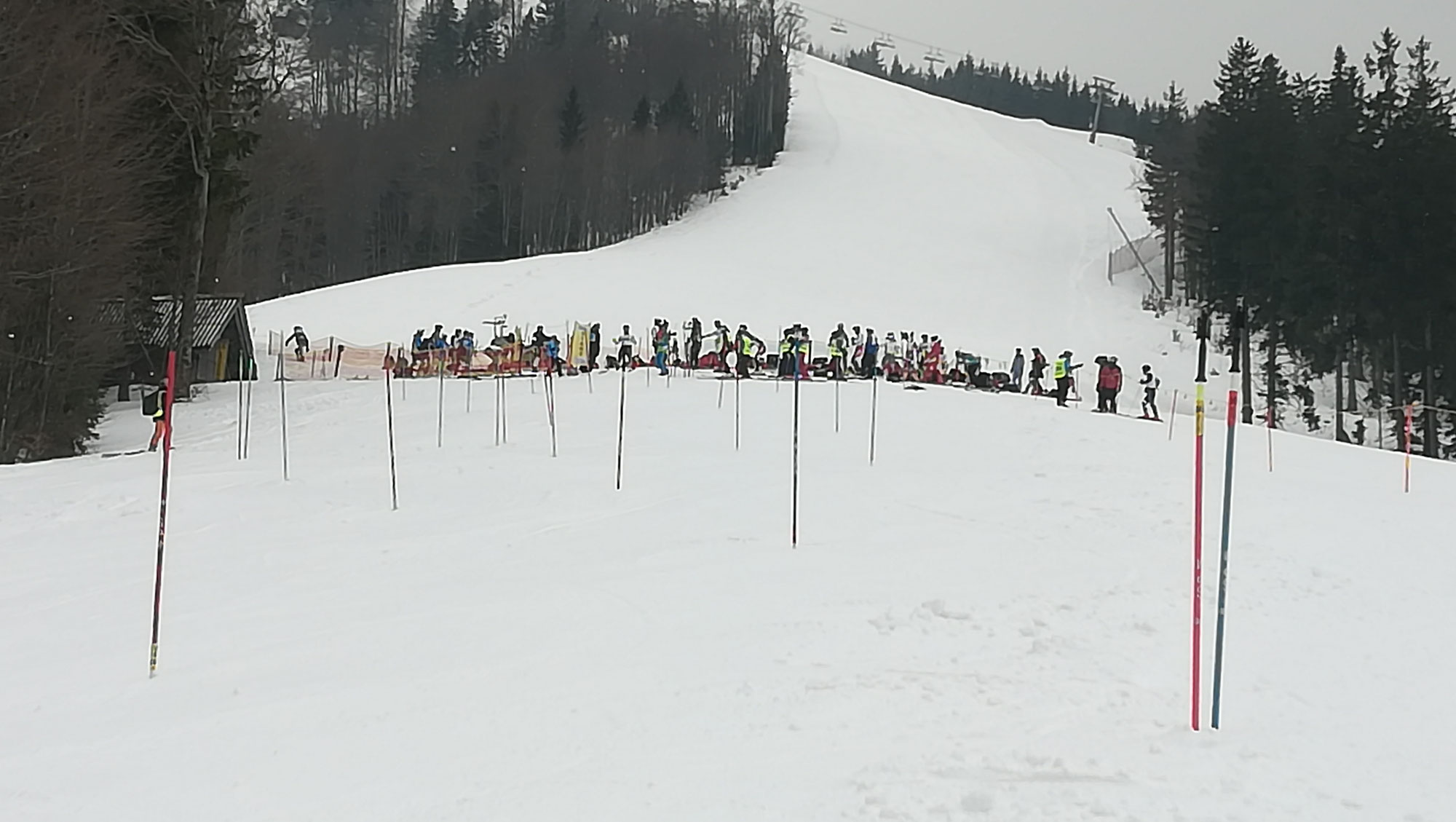 FIS Slalom Herren auf der Distelpiste