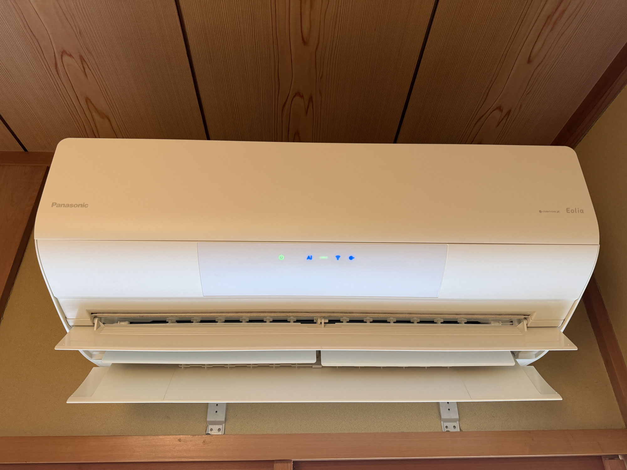 エアコン掃除／Panasonicにお願いしました_パナソニック