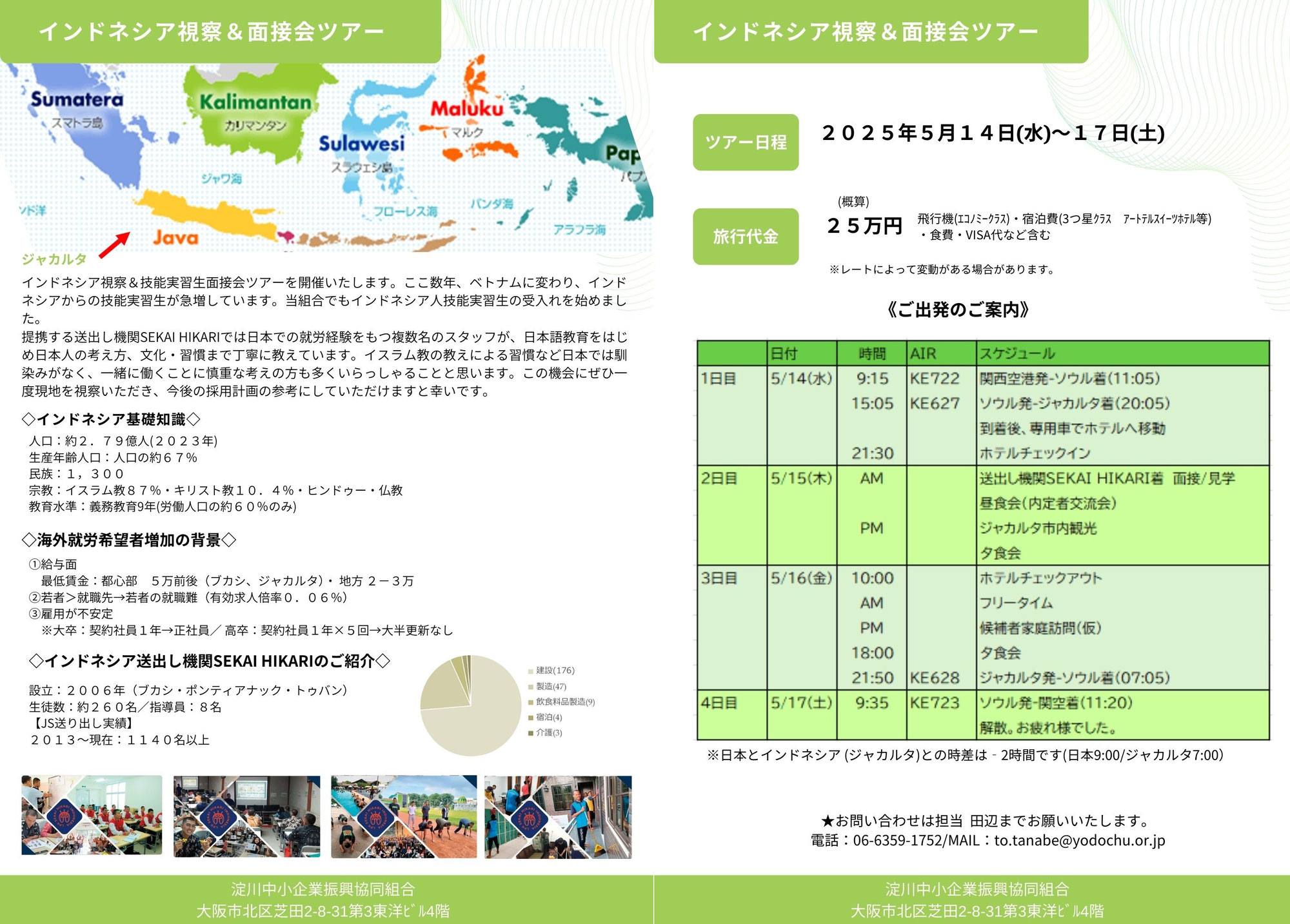インドネシア現地視察＆面接会ツアー