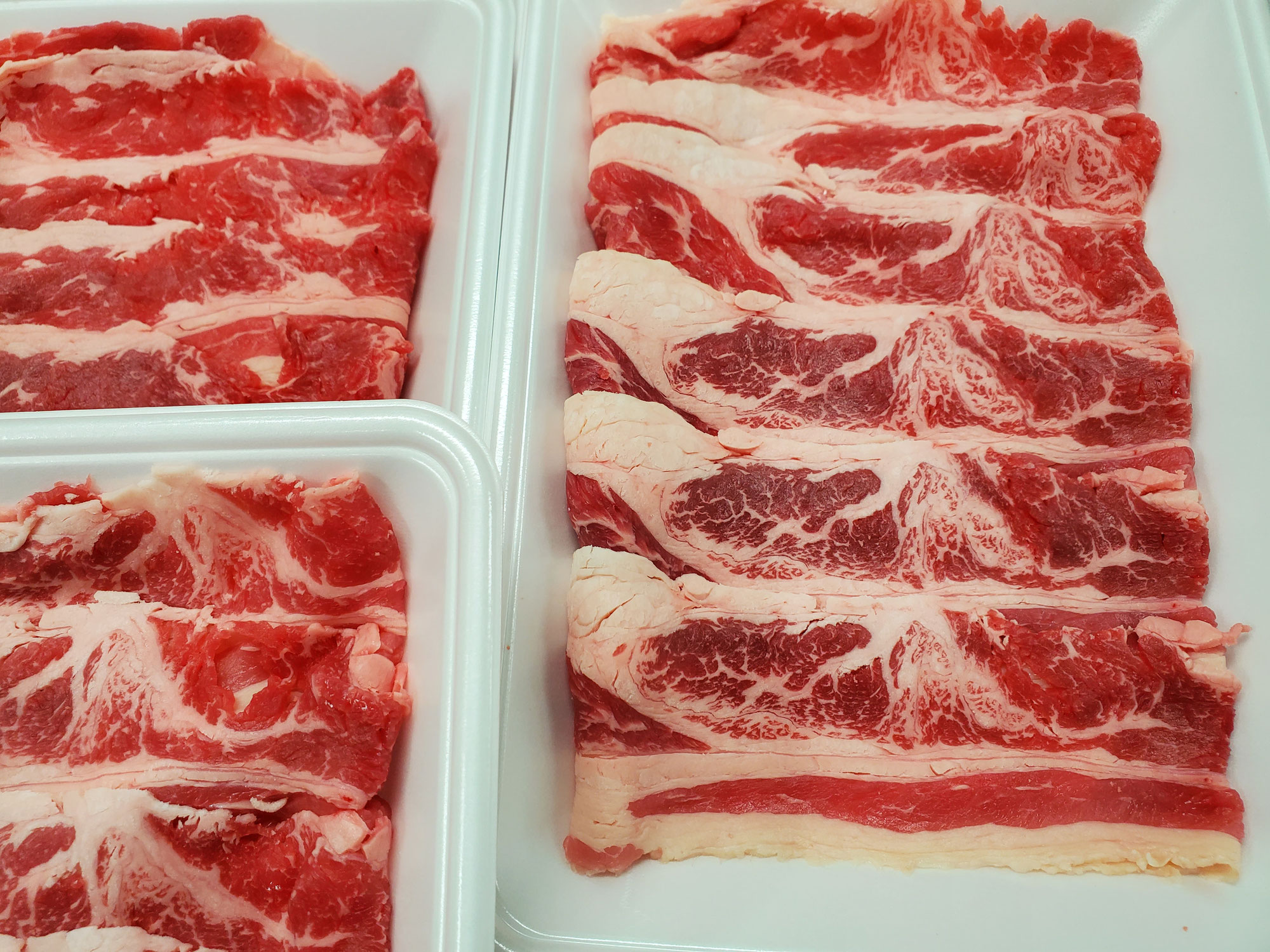 米国産バラ肉（ナーベル）うす切り