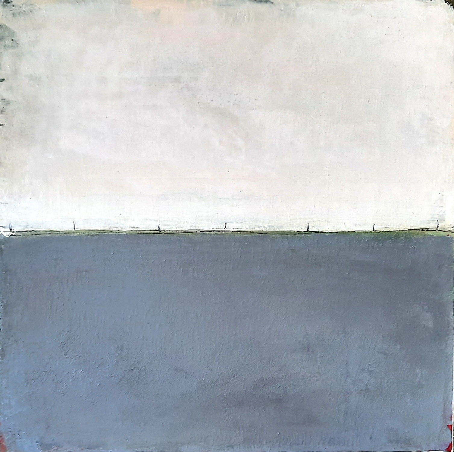 70 x 70 cm Abstrakte Landschaft