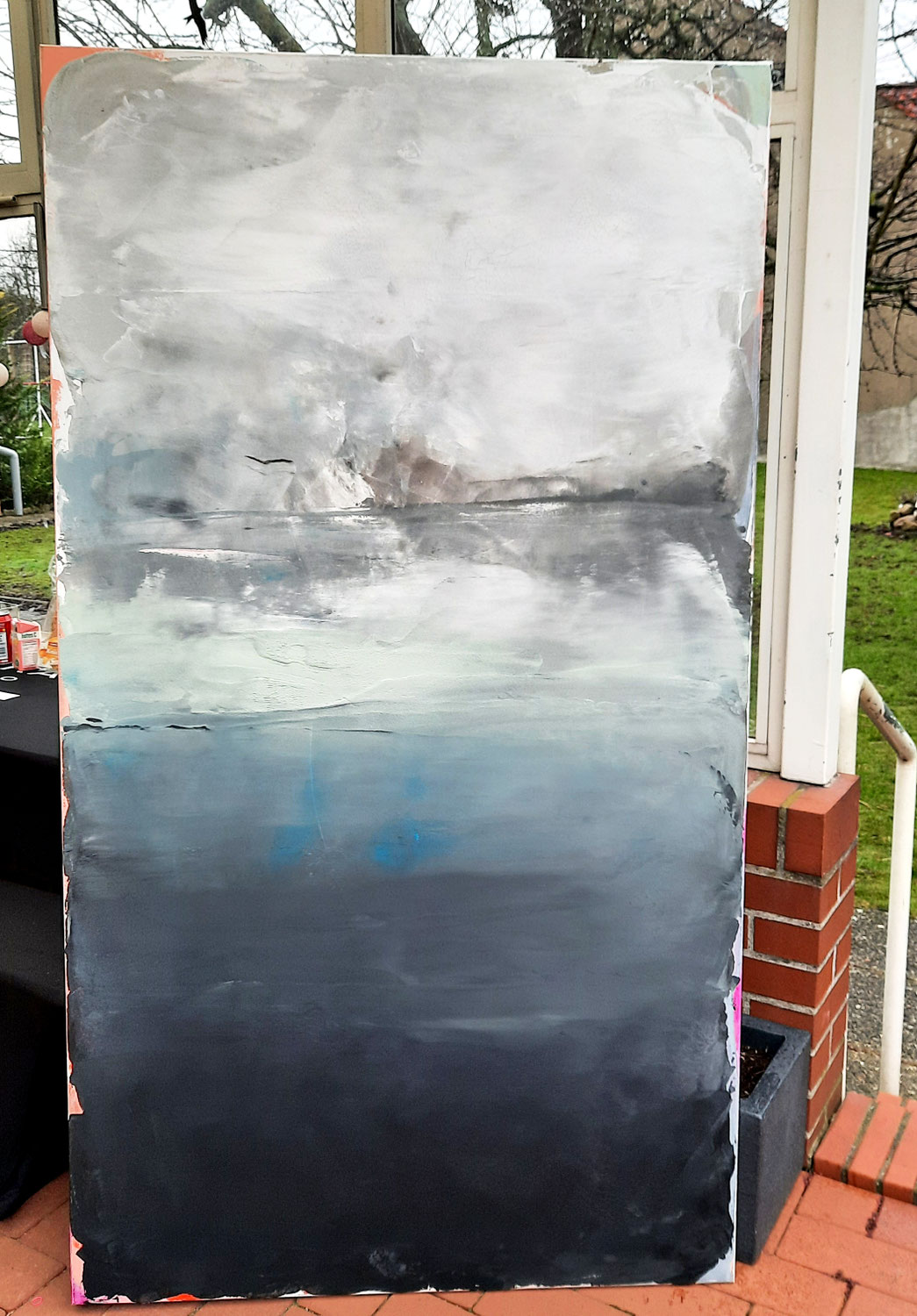 abstraktes xxl Bild 180 x 100 cm