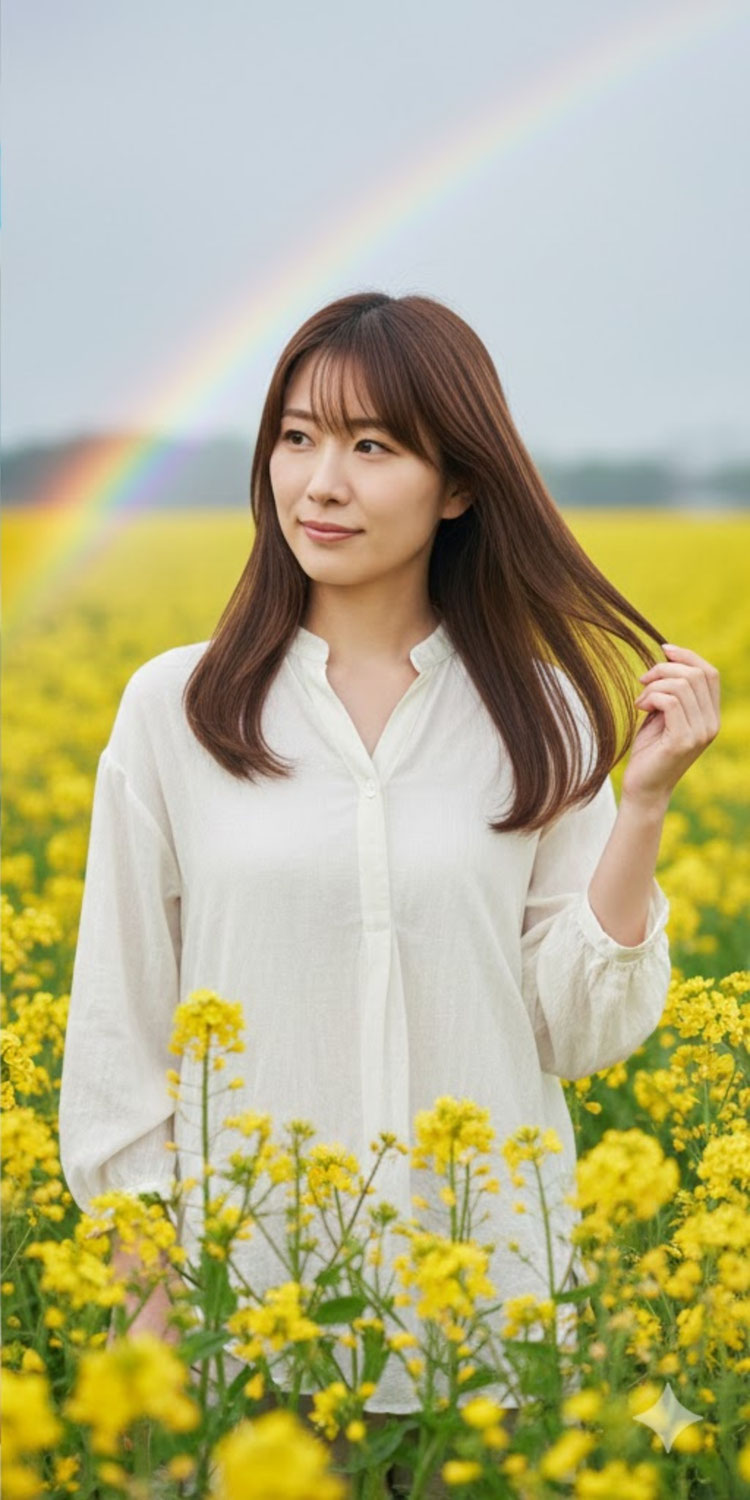 雨の日も私らしく輝く髪